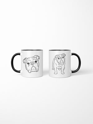 British Bulldog Ceramic Mug