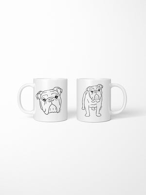 British Bulldog Ceramic Mug