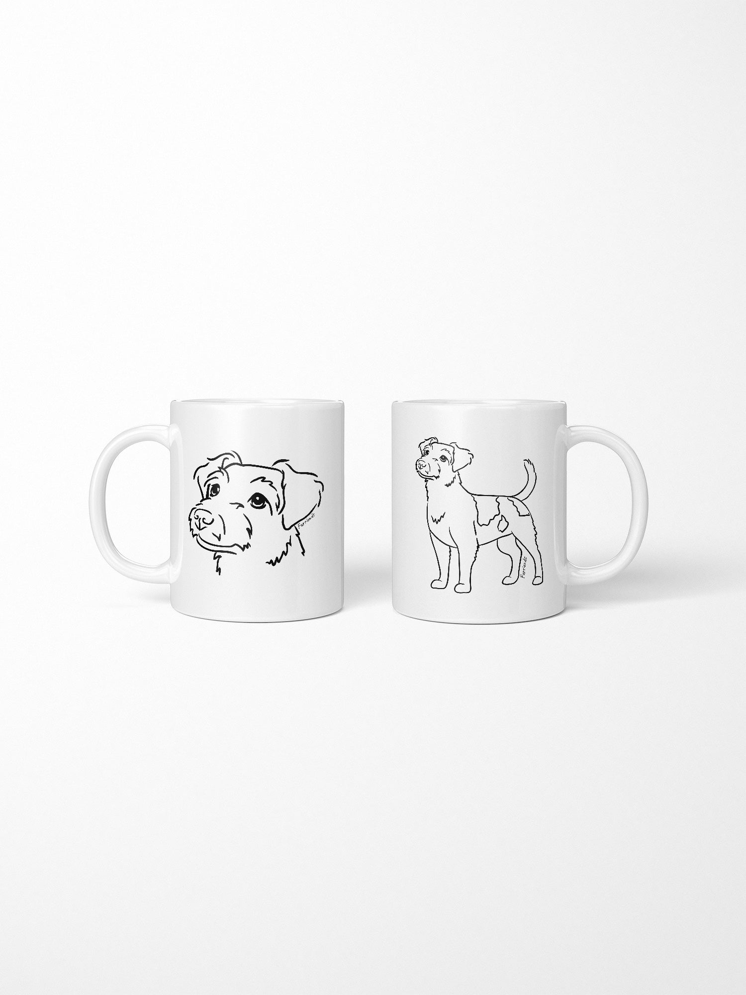 Jack Russell Terrier (Rough Coat) Ceramic Mug