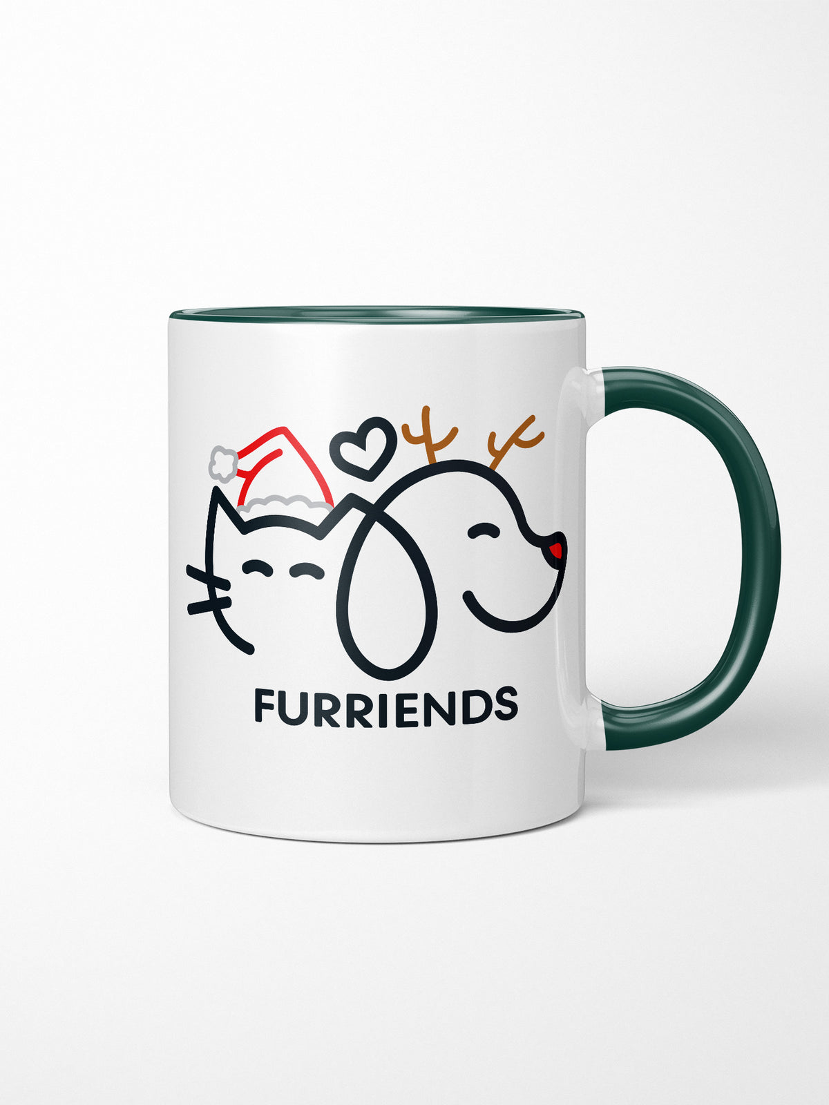 Furriends Signature Christmas Edition Ceramic Mug