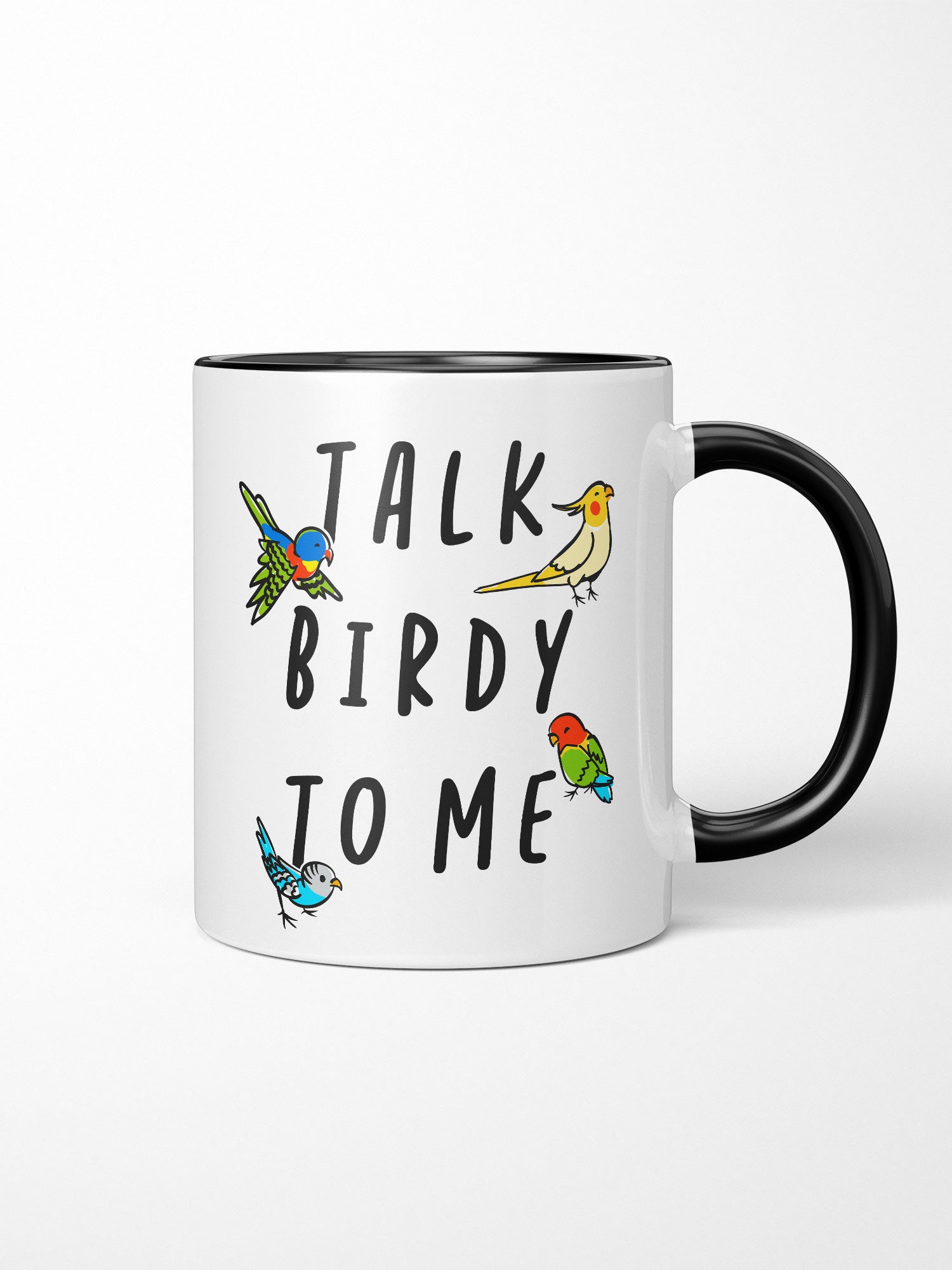 Talk Birdy To Me Ceramic Mug