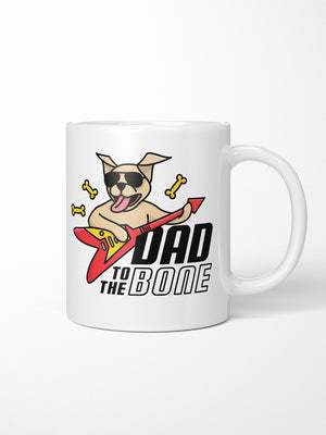 Dad To The Bone Ceramic Mug