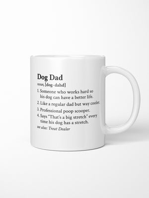 Dog Dad Definition Ceramic Mug