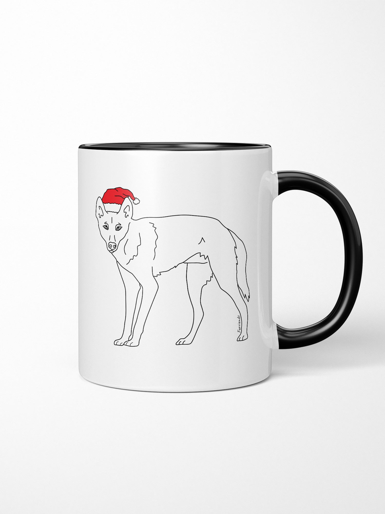 Dingo Christmas Edition Ceramic Mug