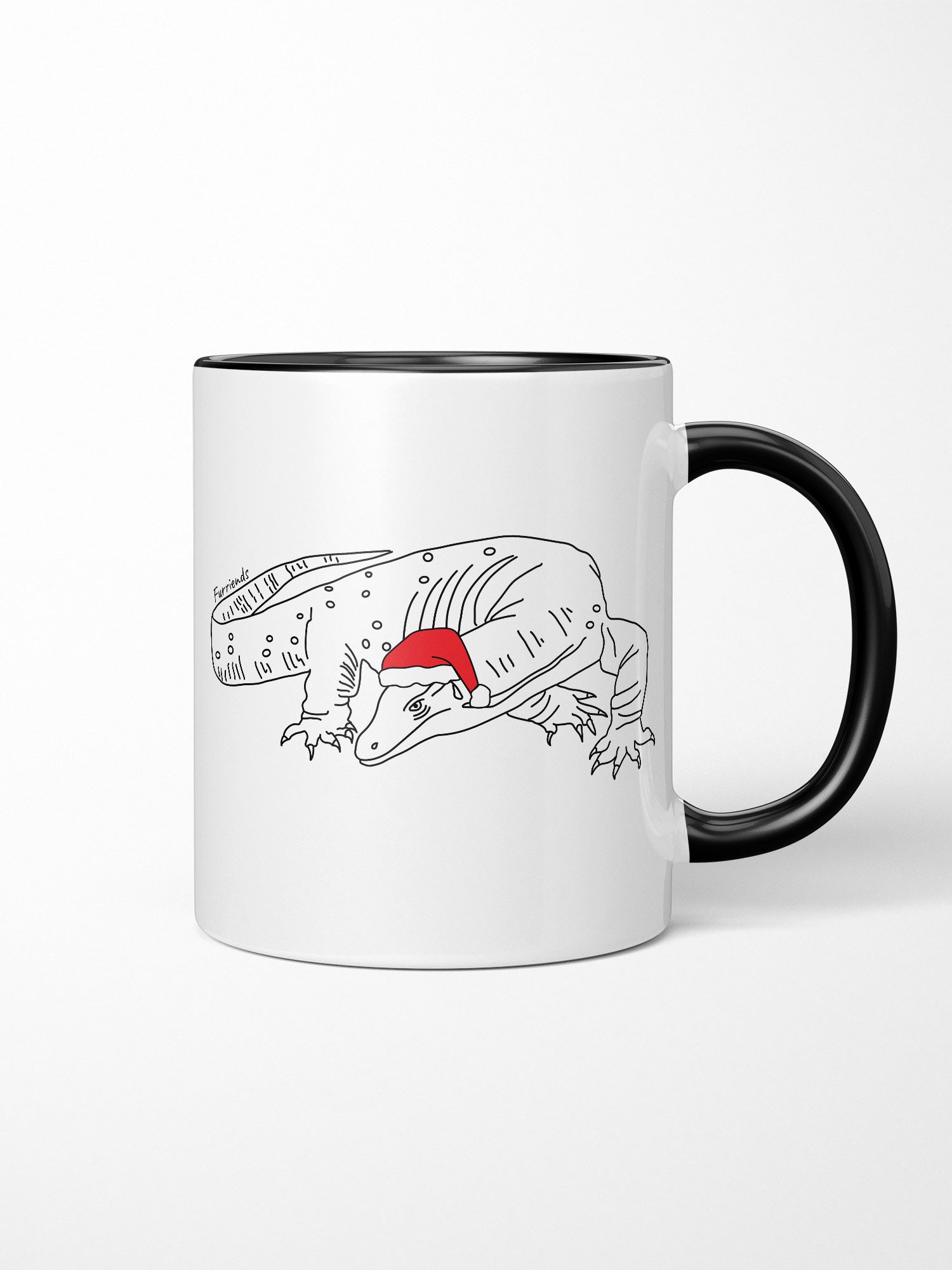 Lace Monitor Christmas Edition Ceramic Mug