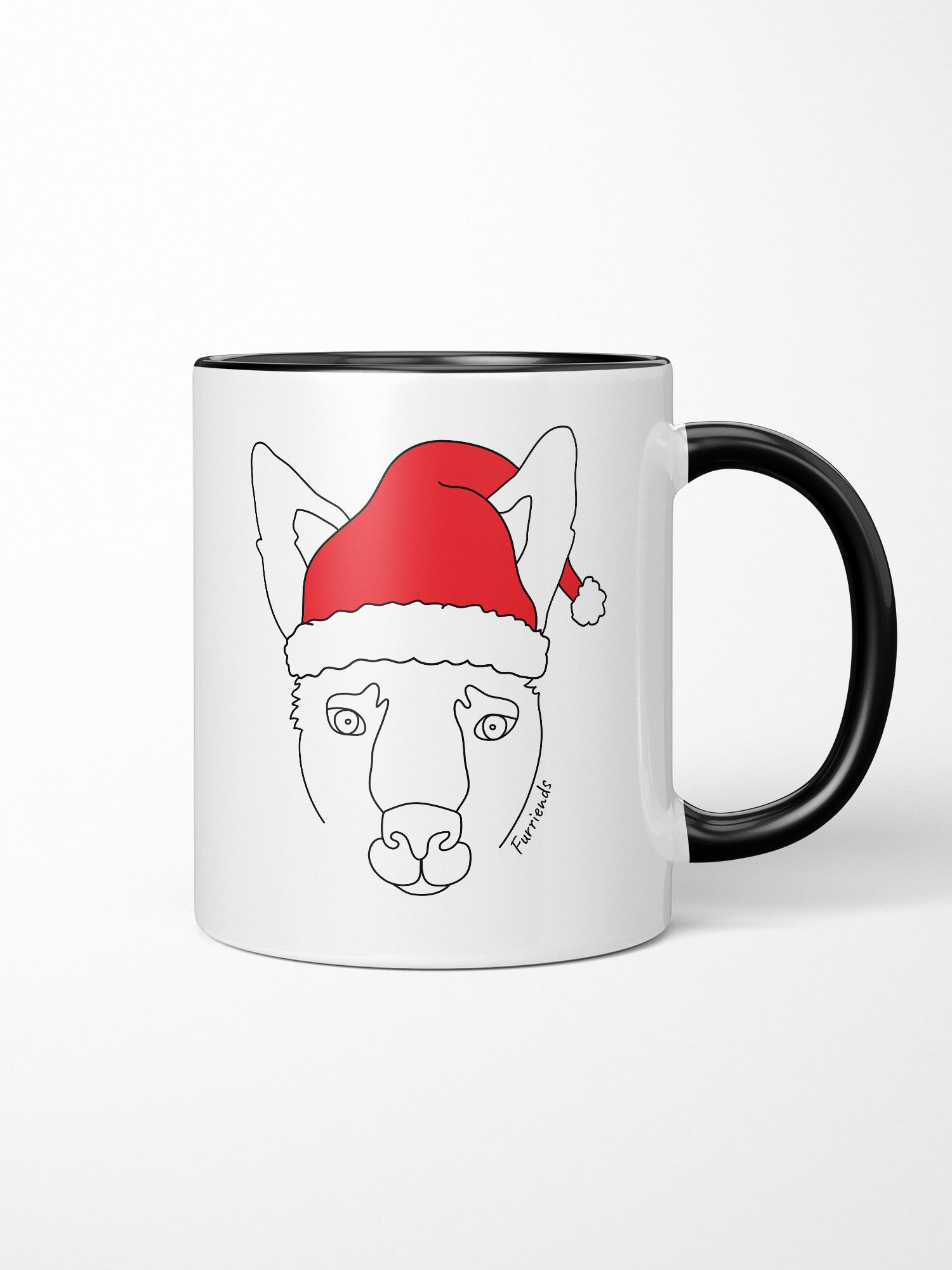 Kangaroo Christmas Edition Ceramic Mug