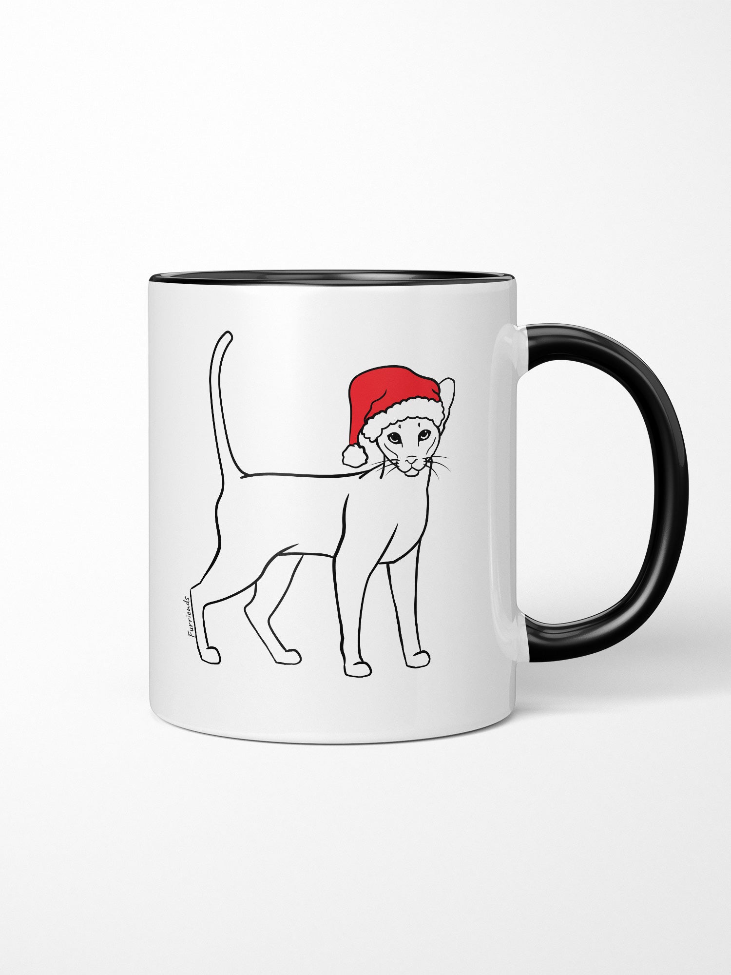 Siamese Christmas Edition Ceramic Mug