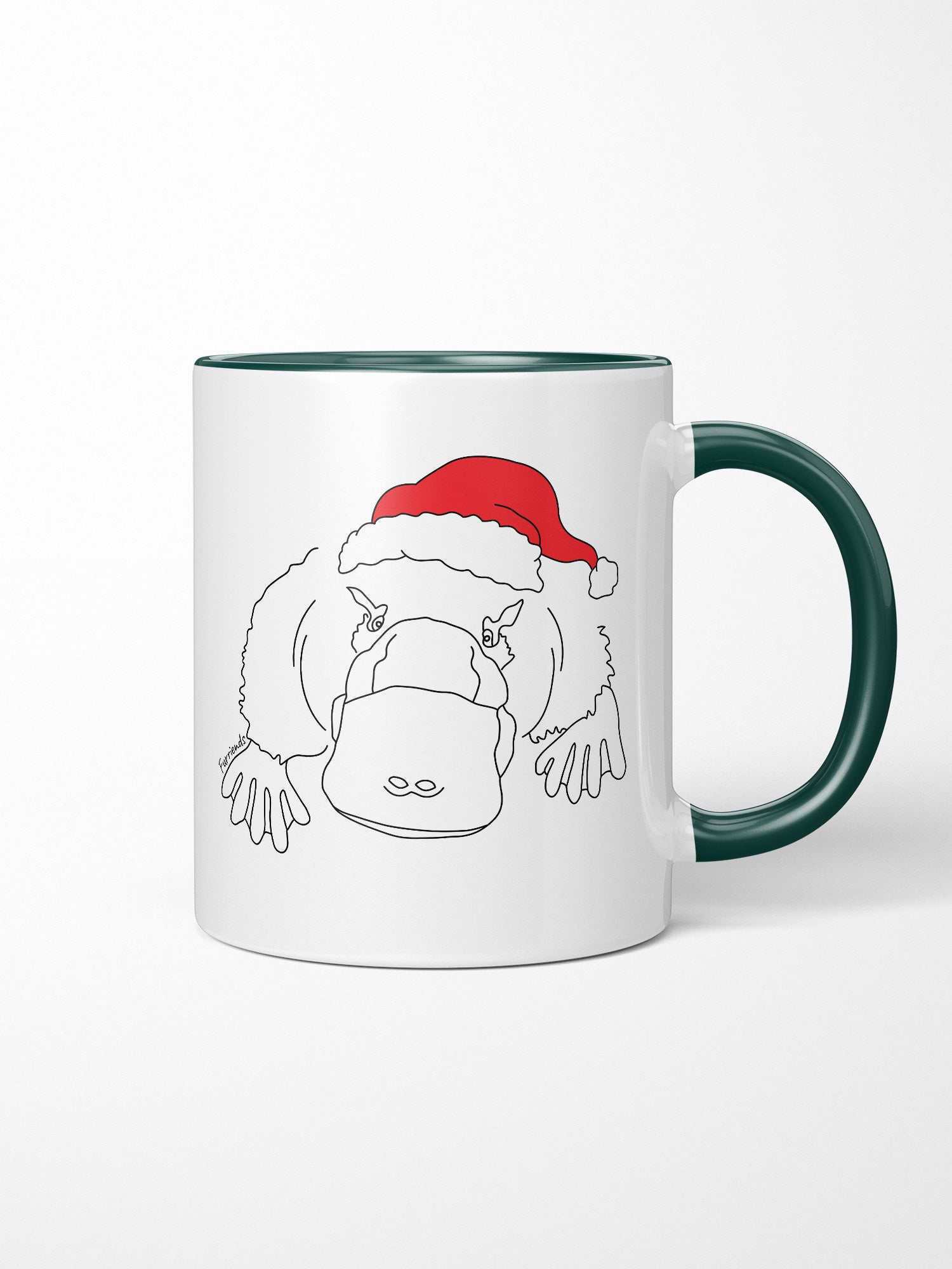 Platypus Christmas Edition Ceramic Mug