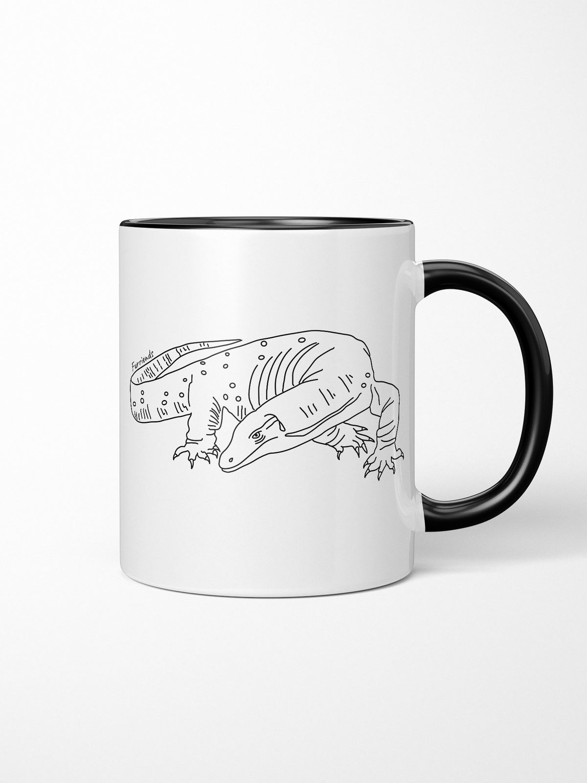 Lace Monitor Ceramic Mug