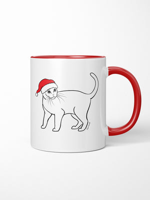 Burmese Christmas Edition Ceramic Mug