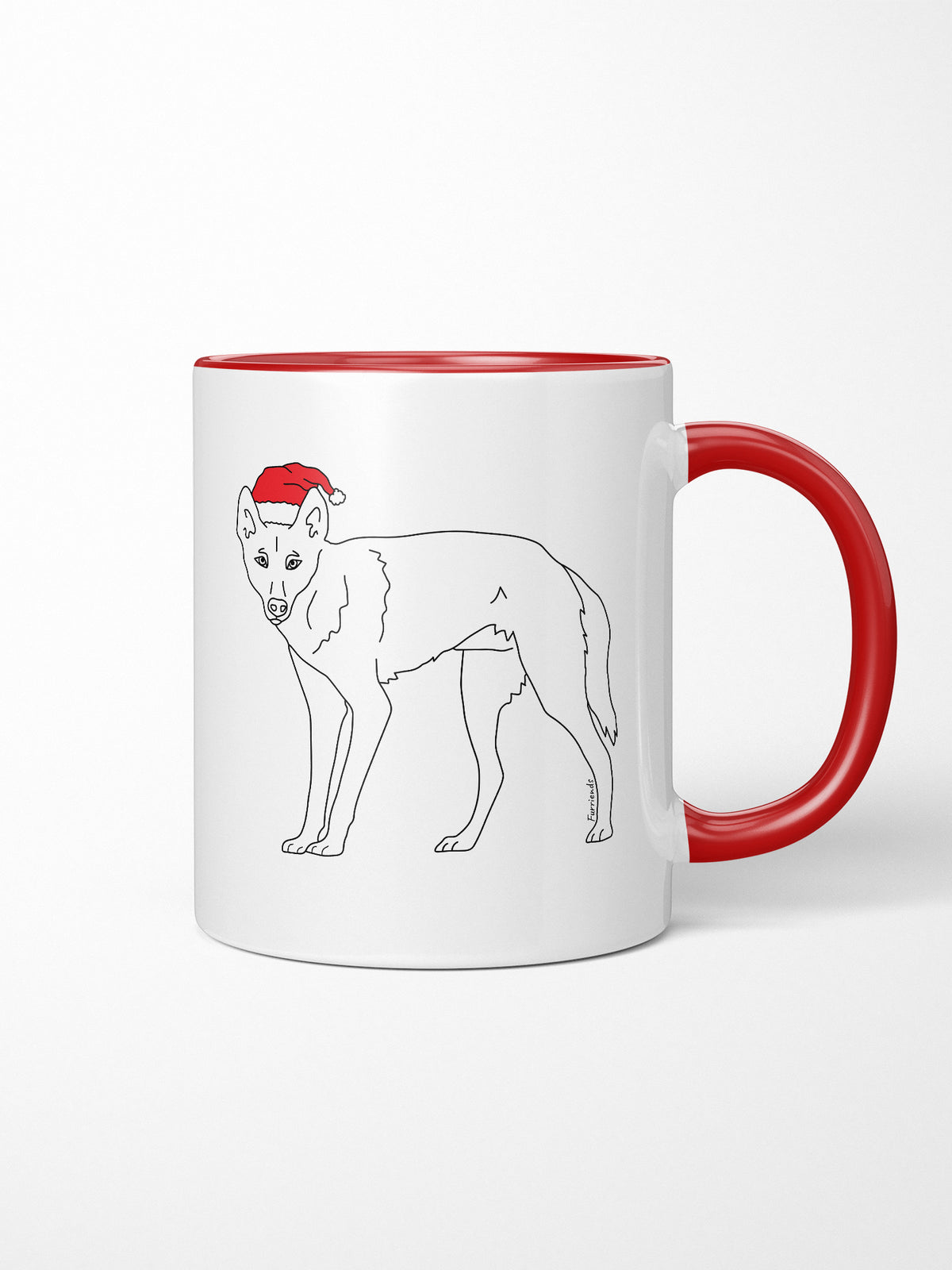 Dingo Christmas Edition Ceramic Mug