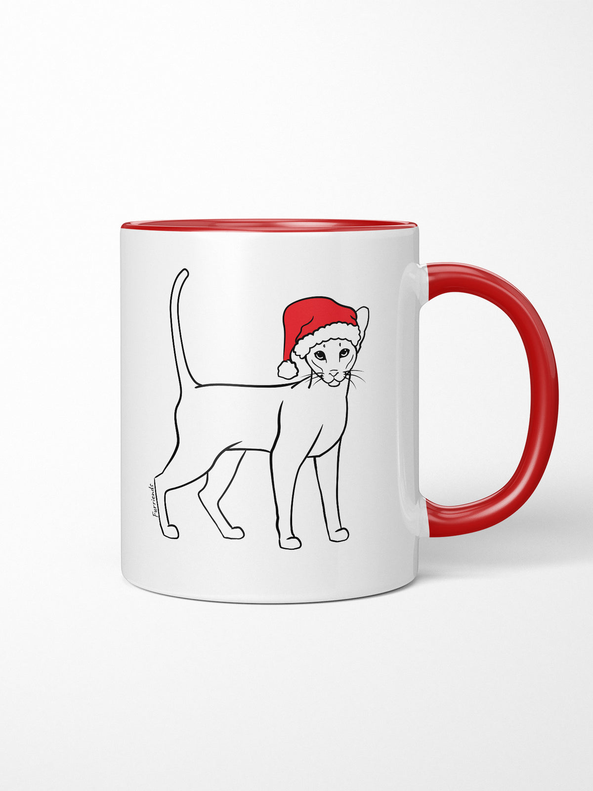 Siamese Christmas Edition Ceramic Mug