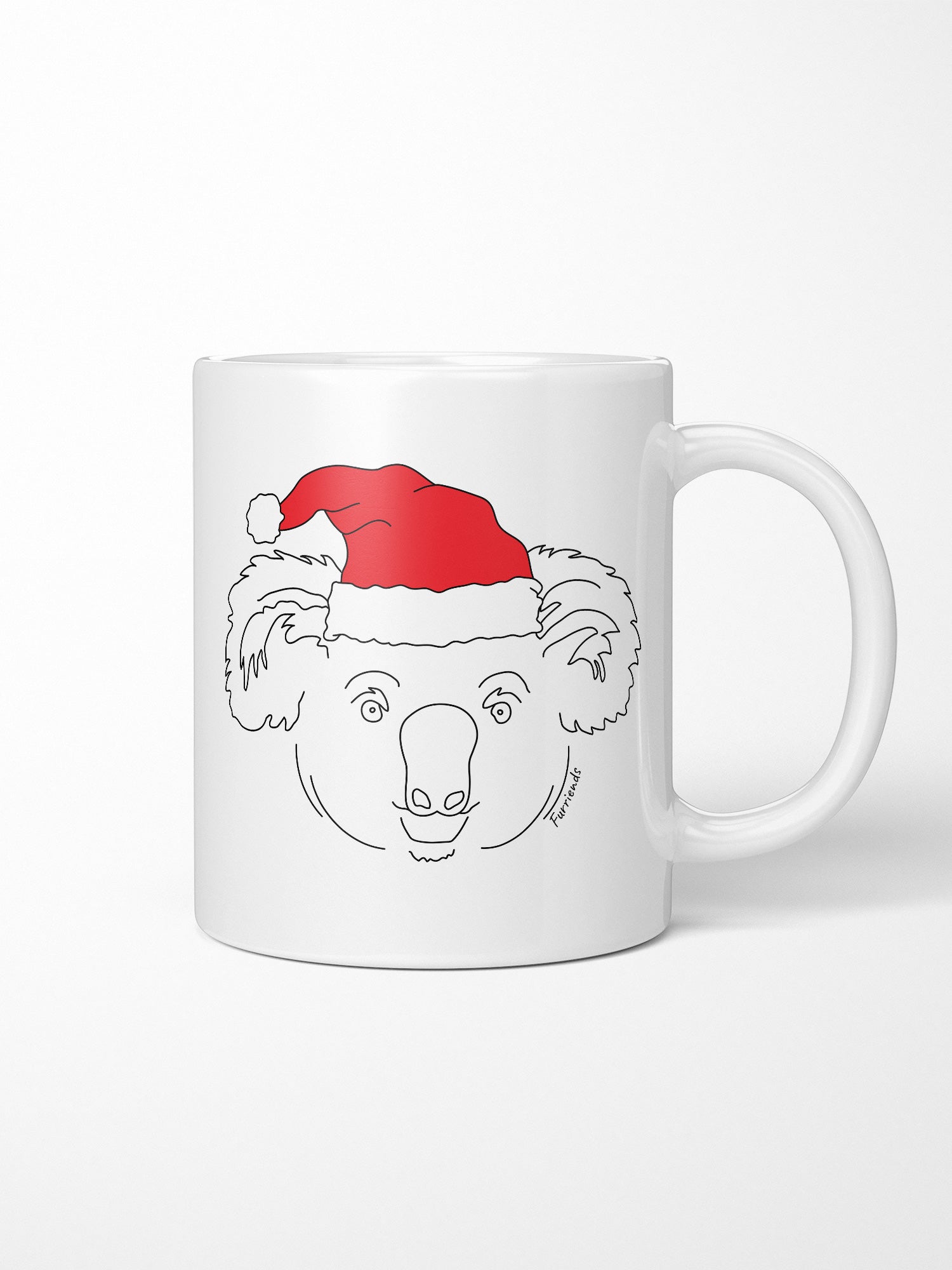 Koala Christmas Edition Ceramic Mug