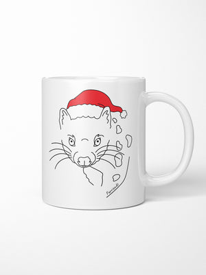 Spotted-Tailed Quoll Christmas Edition Ceramic Mug