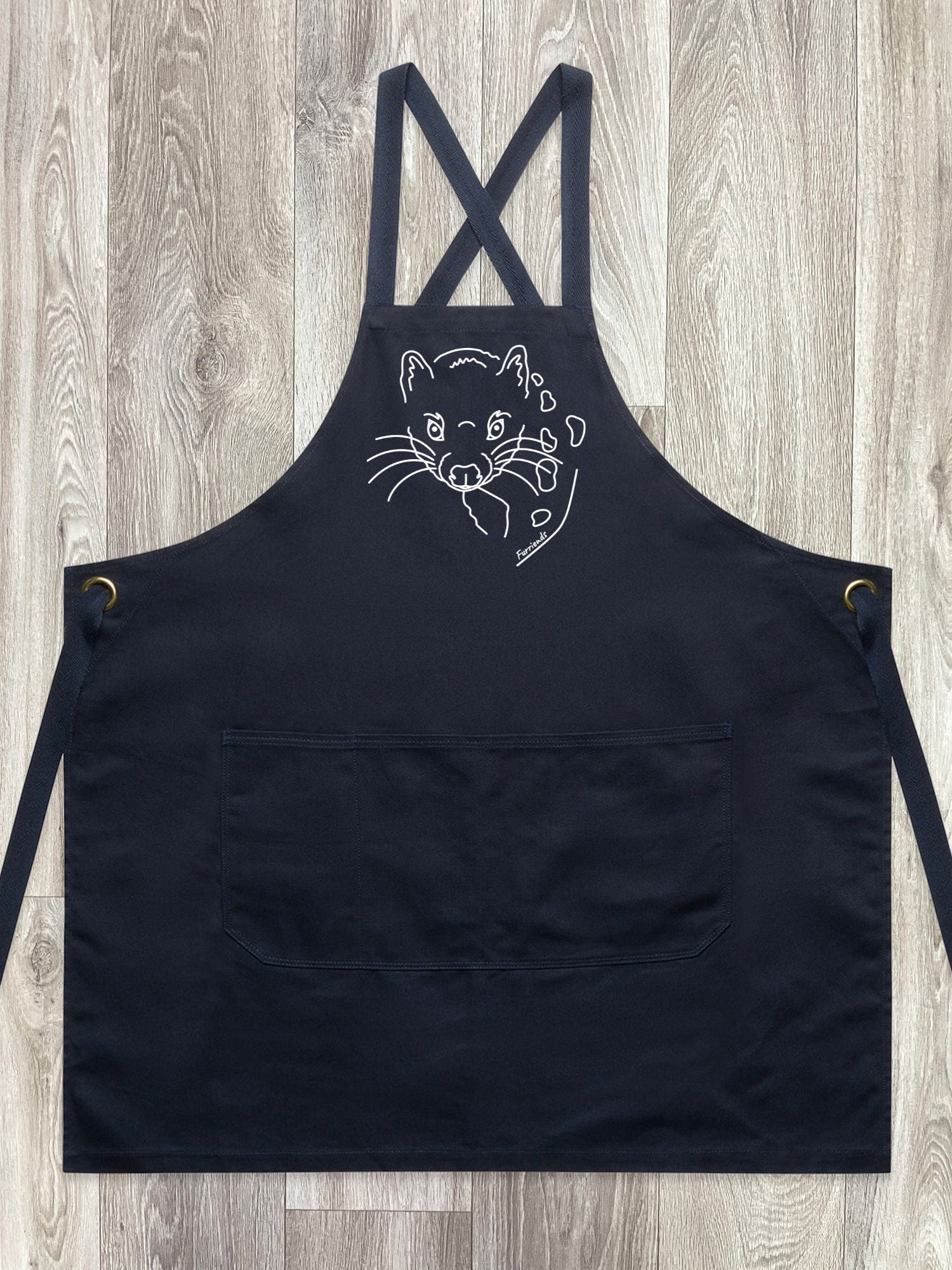 Spotted-Tailed Quoll Jarrah Crossback Apron