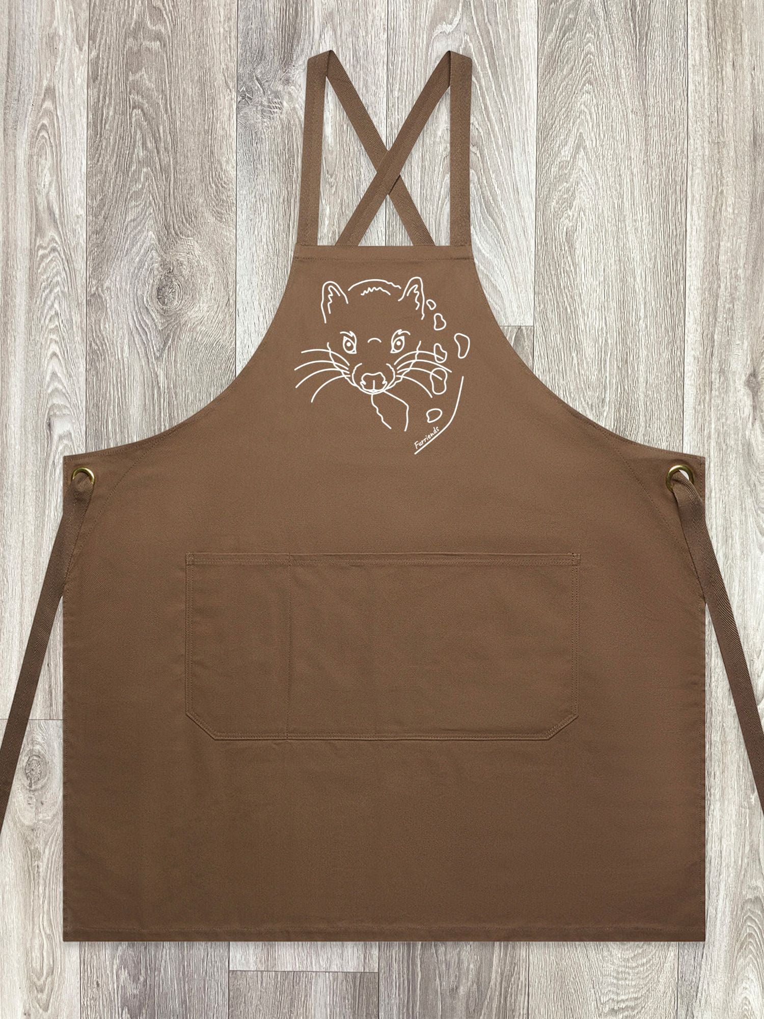 Spotted-Tailed Quoll Jarrah Crossback Apron