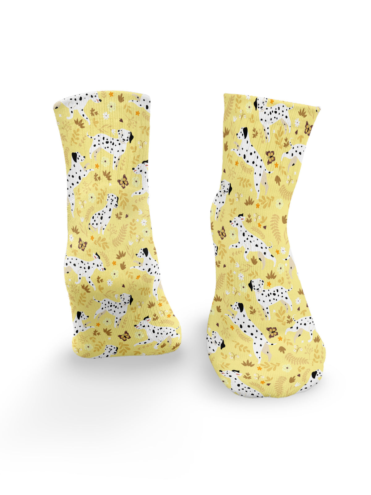 Dalmatian Patch Ankle Socks