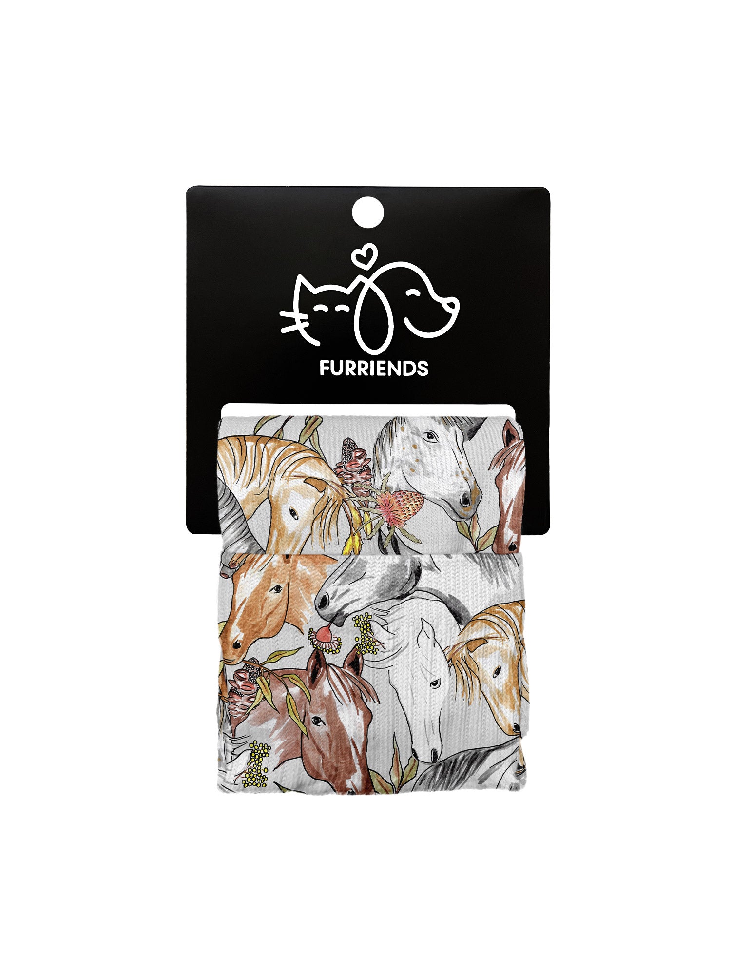 Curious Creatures Horse Lover Ankle Socks