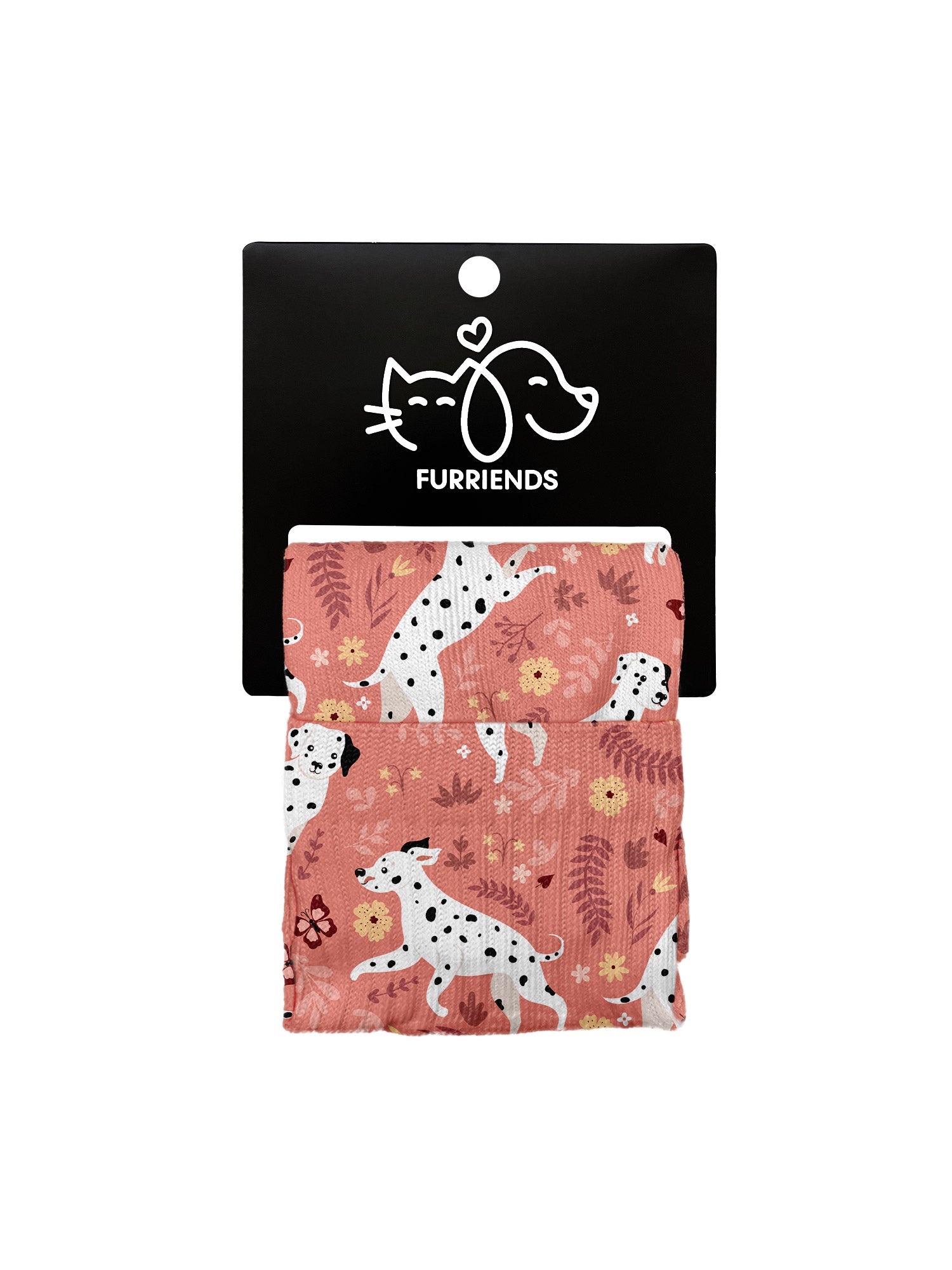 Dalmatian Patch Ankle Socks