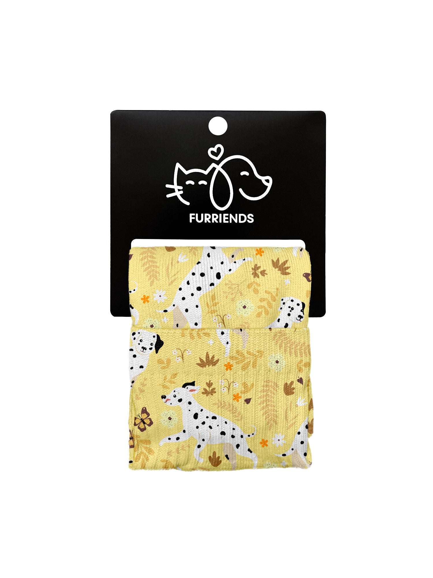 Dalmatian Patch Ankle Socks