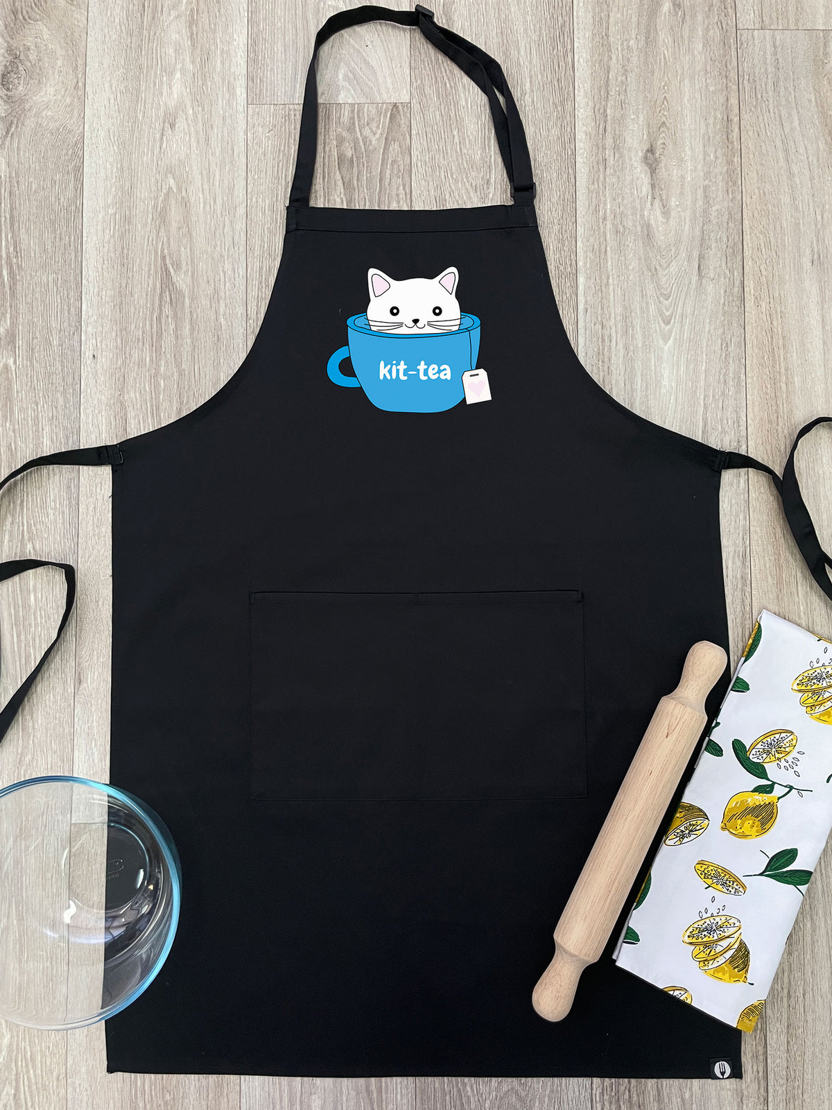 Kit-Tea Cat Bib Apron