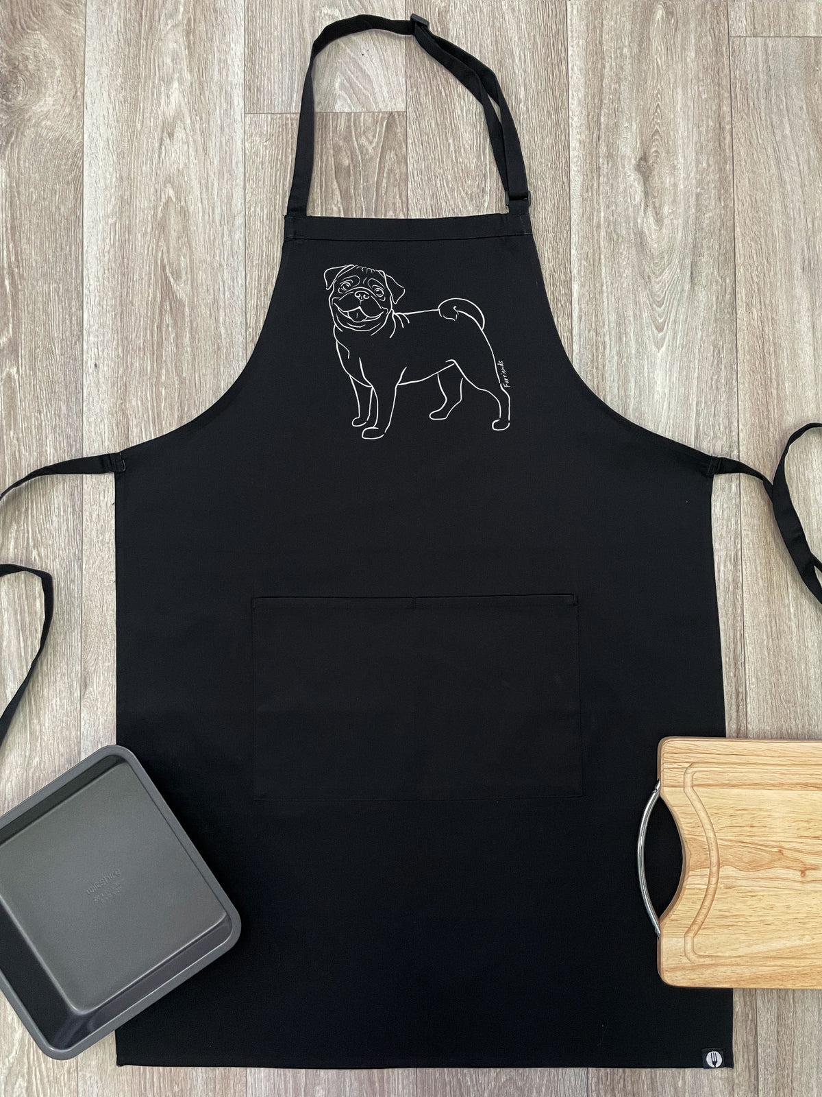 Pug Bib Apron