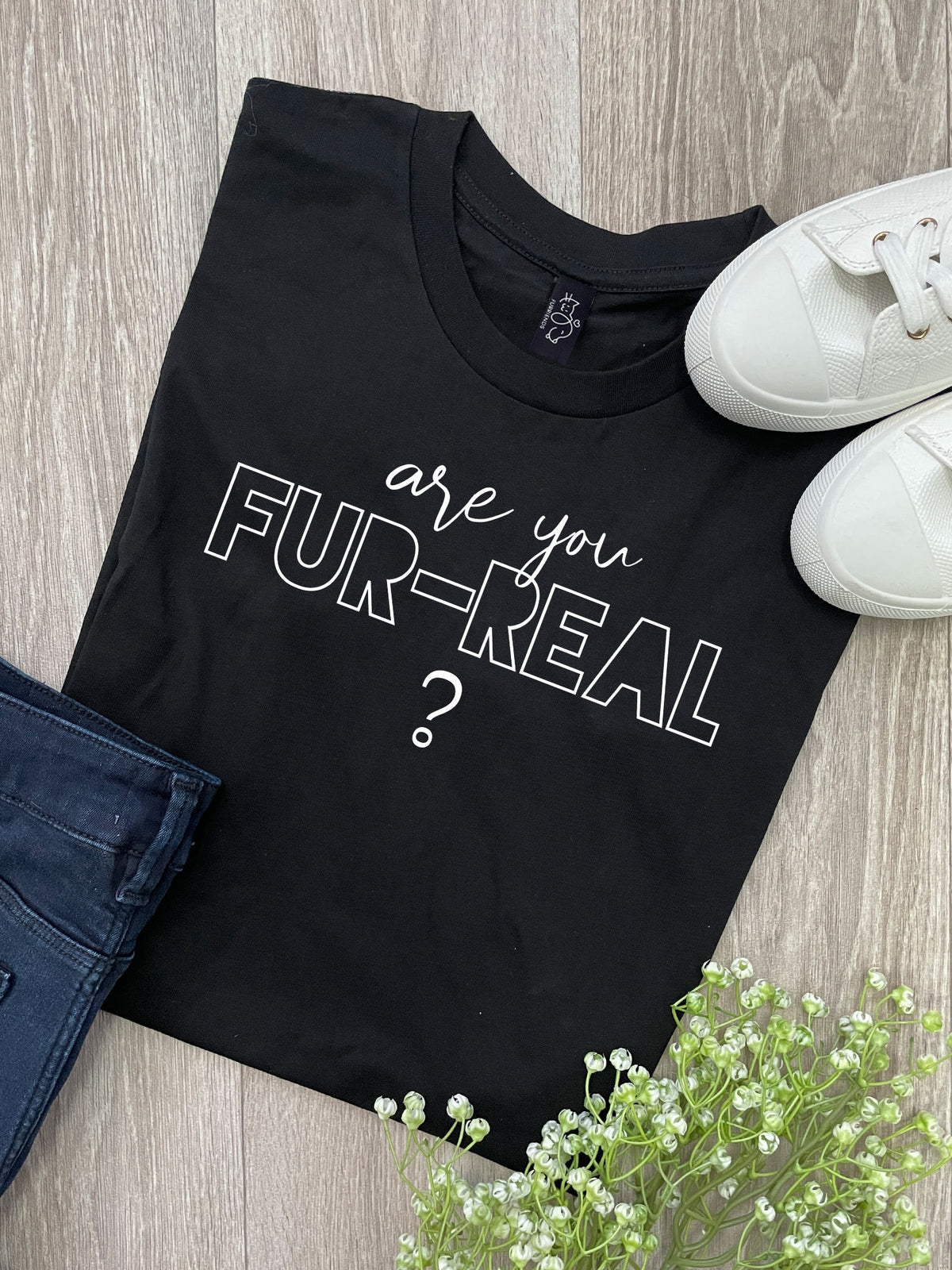 Are You Fur-Real? Ava Women&#39;s Regular Fit Tee