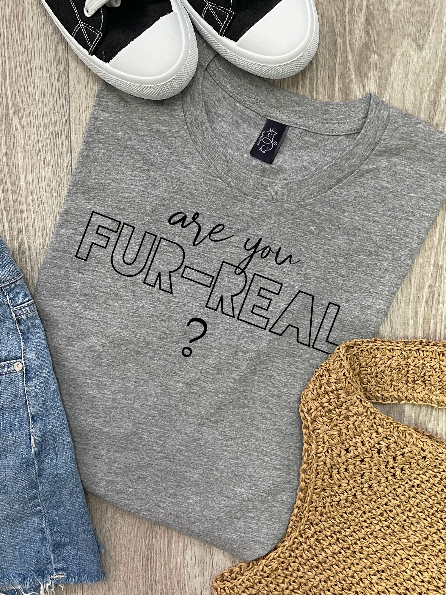 Are You Fur-Real? Ava Women's Regular Fit Tee