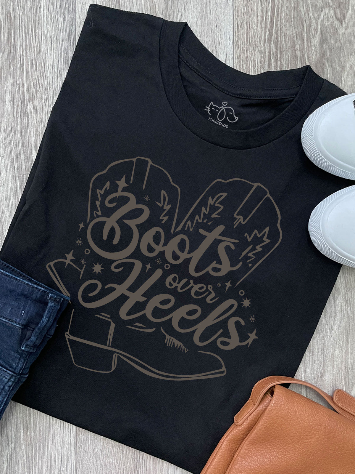 Boots Over Heels Ava Women&#39;s Regular Fit Tee