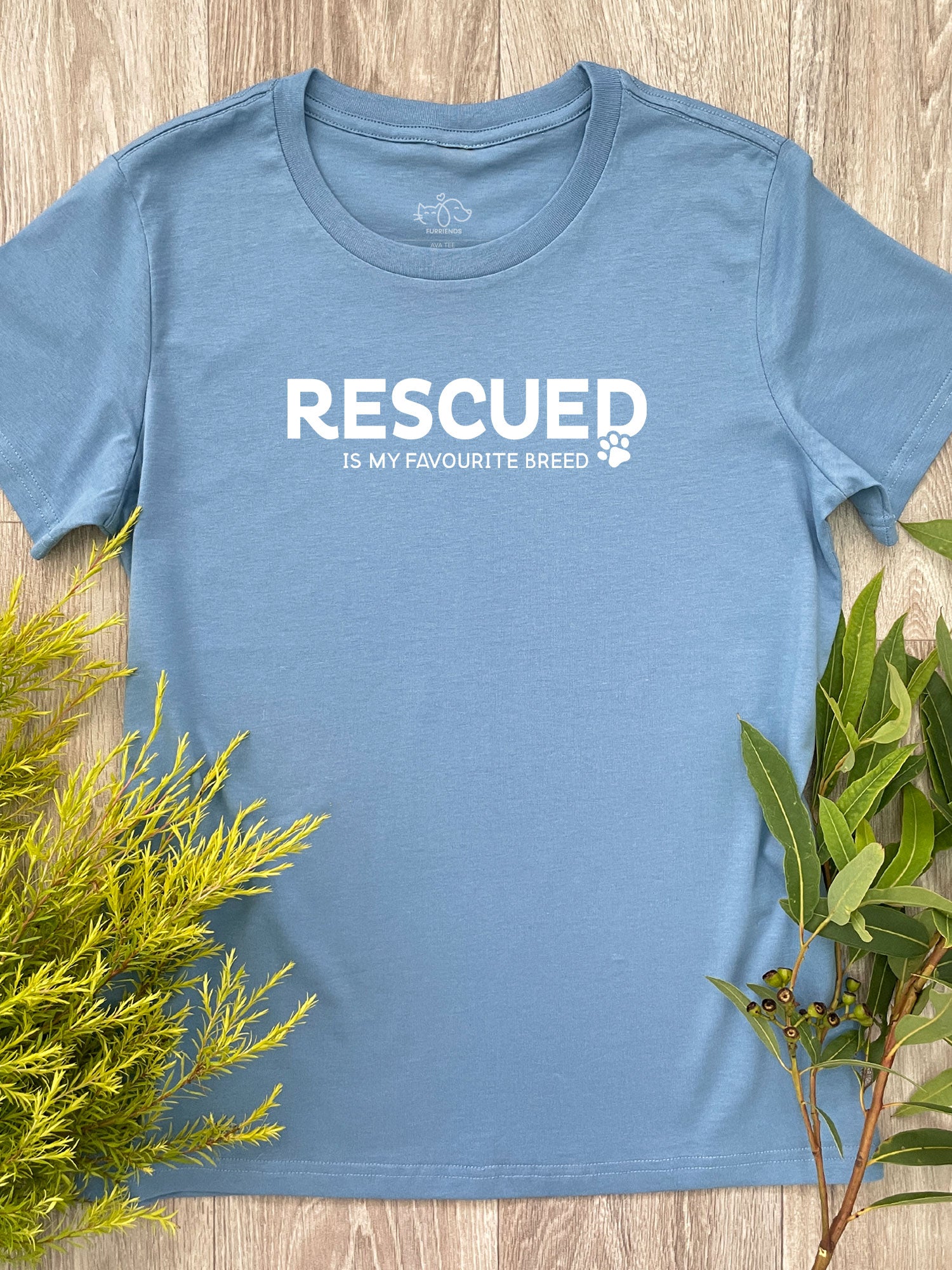 Rescued Is My Favourite Breed Ava Women's Regular Fit Tee