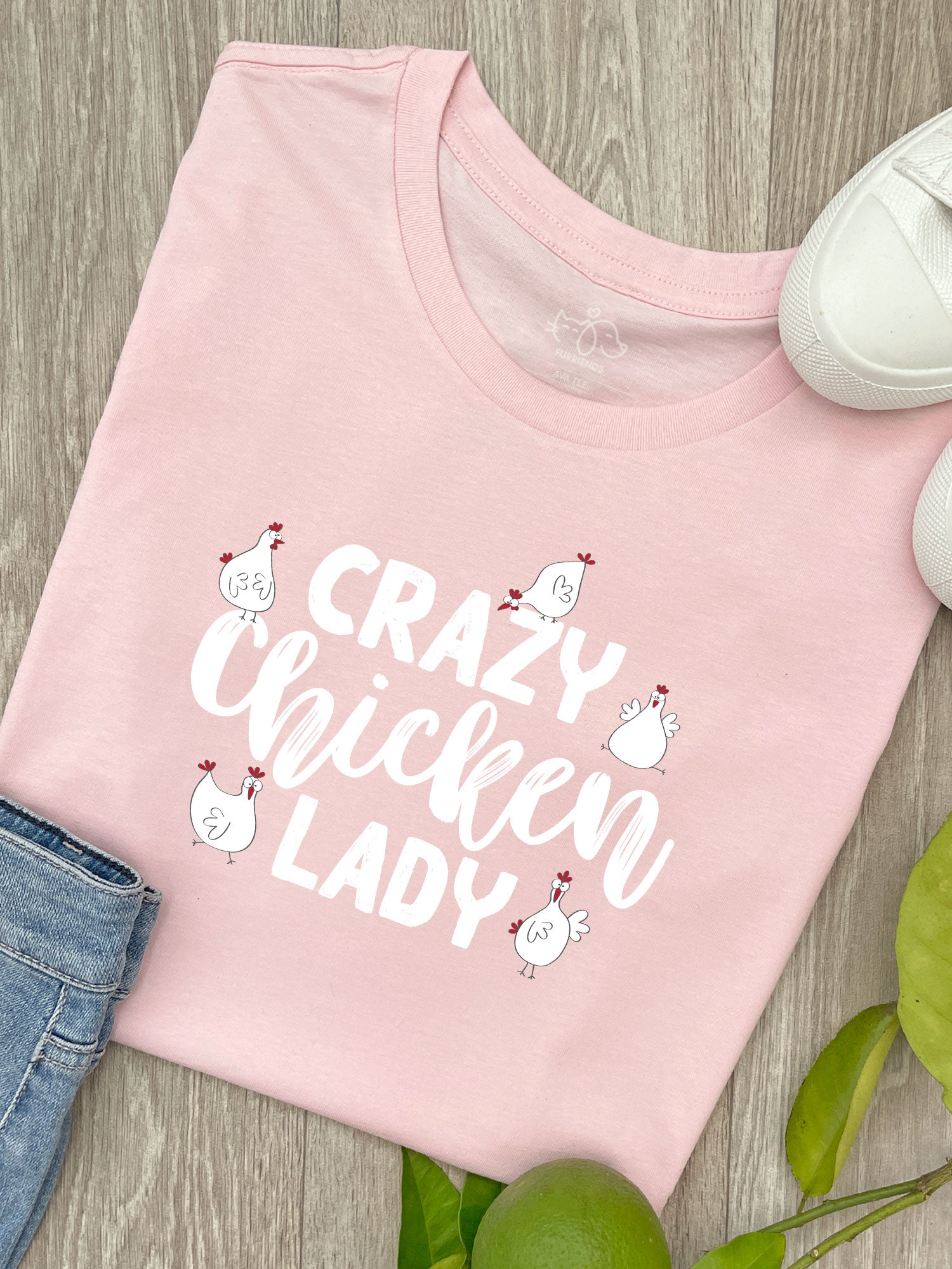 Crazy Chicken Lady Ava Women's Regular Fit Tee