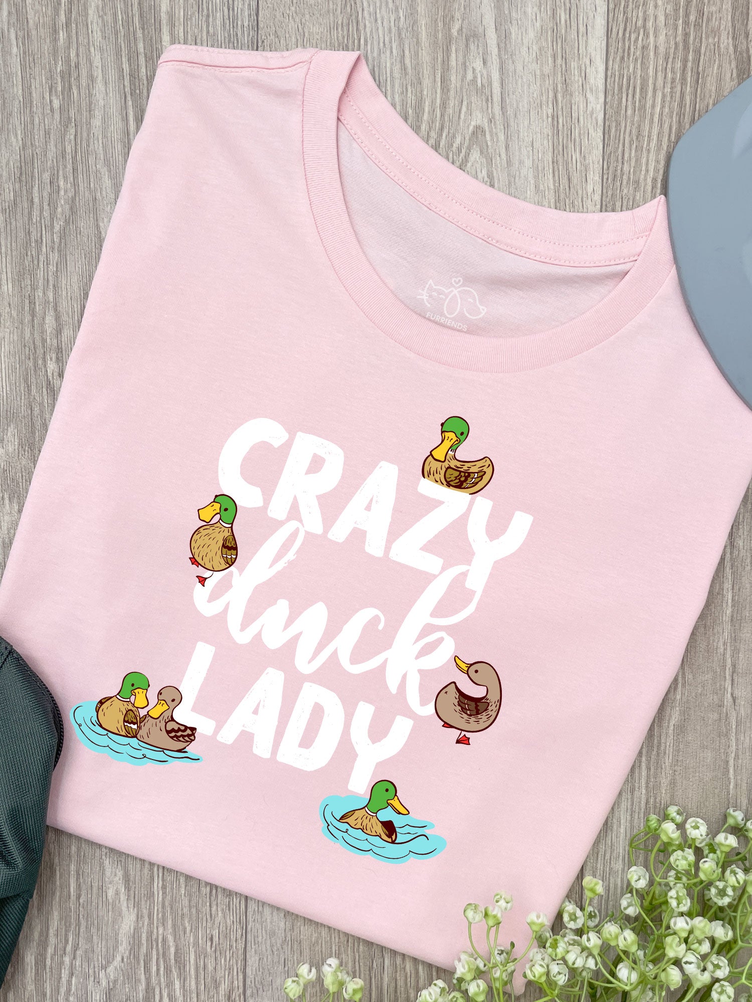 Crazy Duck Lady Ava Women's Regular Fit Tee