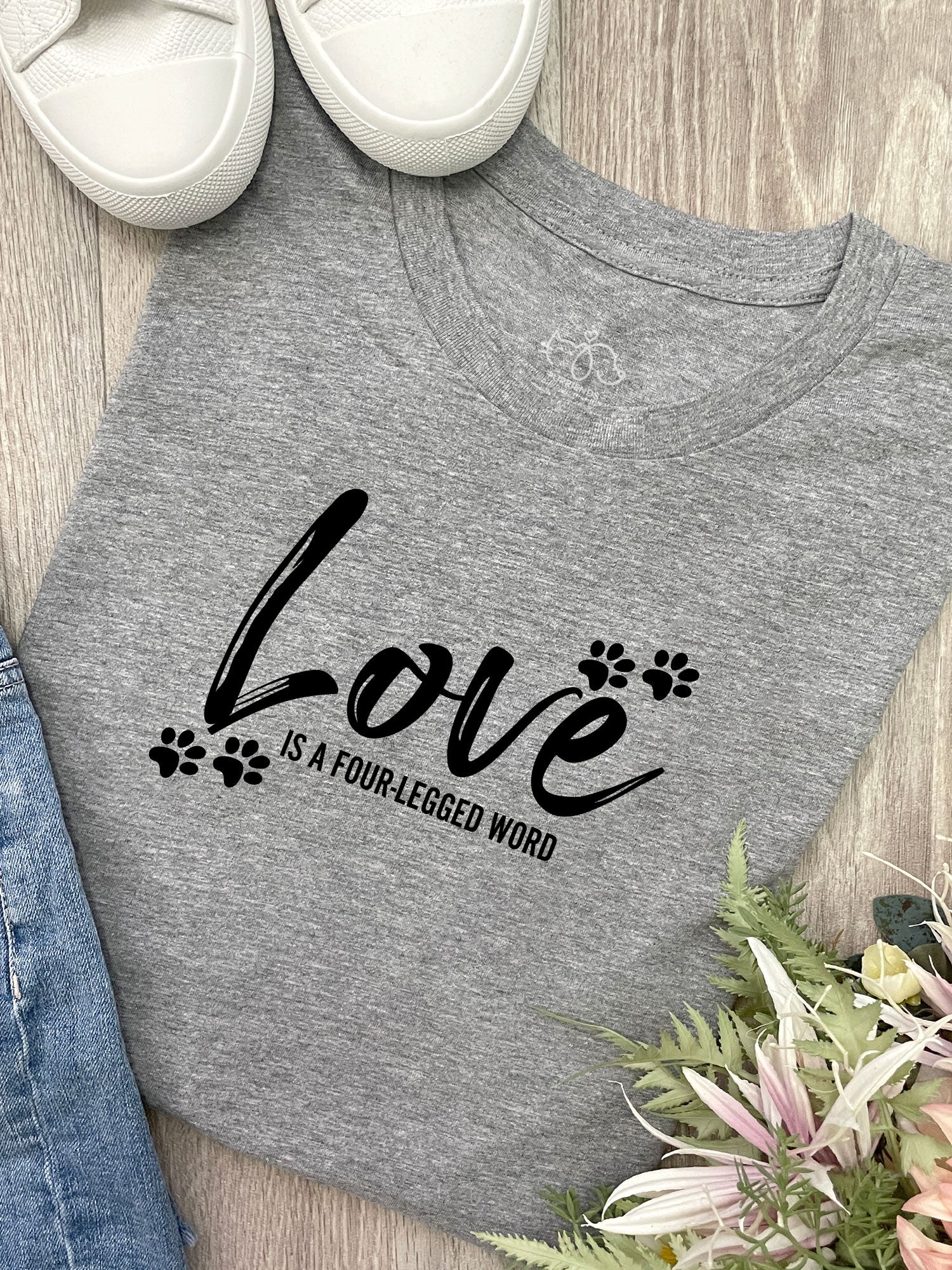 Love Is A Four-Legged Word Ava Women's Regular Fit Tee