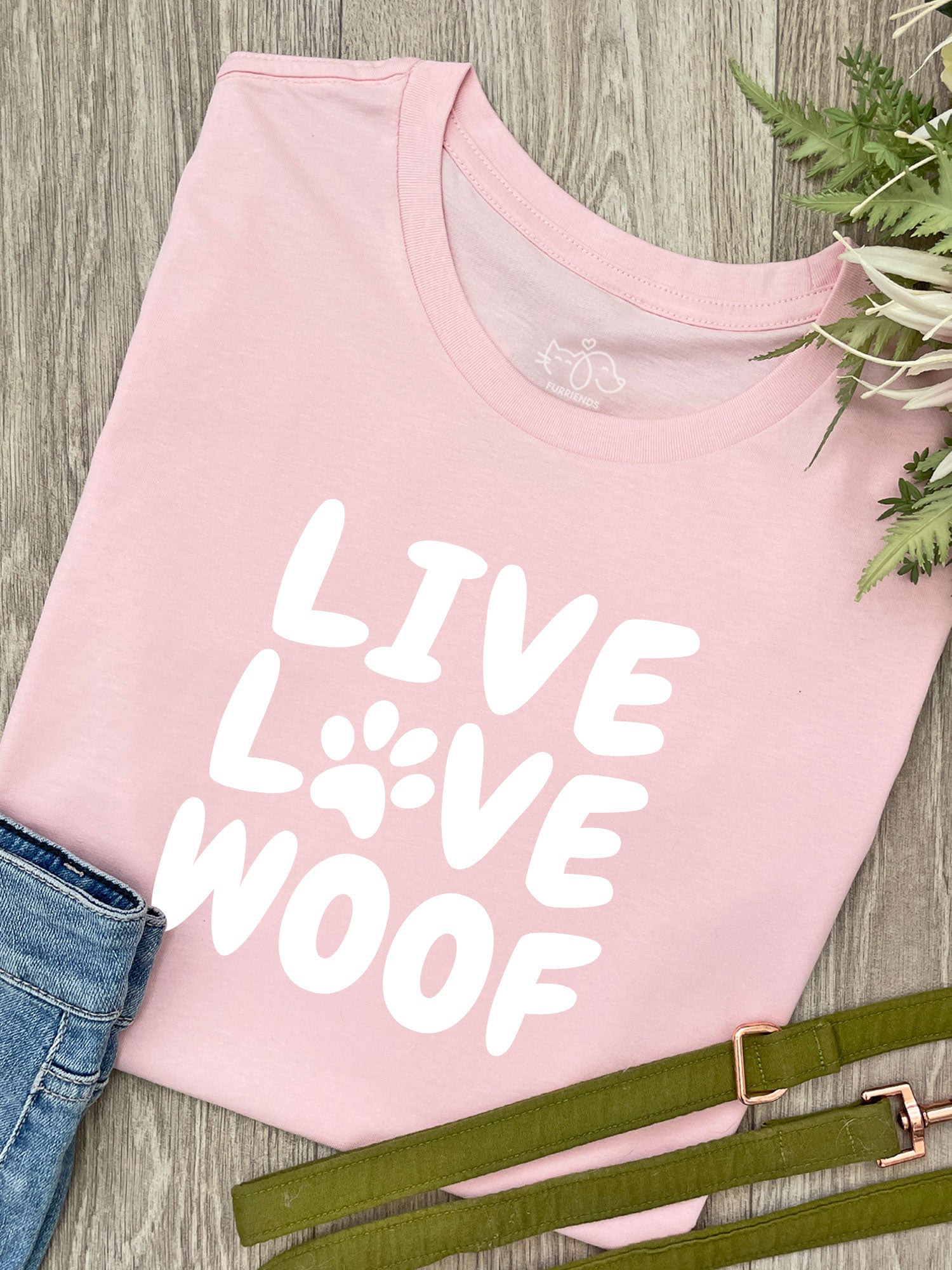 Live Love Woof Ava Women's Regular Fit Tee