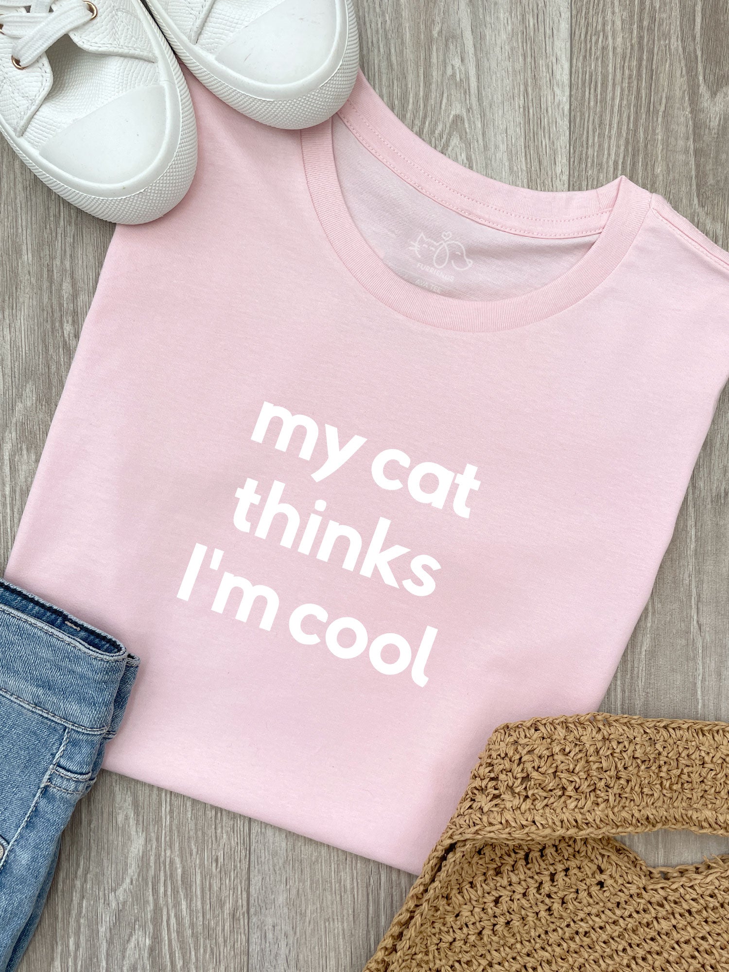 My Cat Thinks I'm Cool Ava Women's Regular Fit Tee