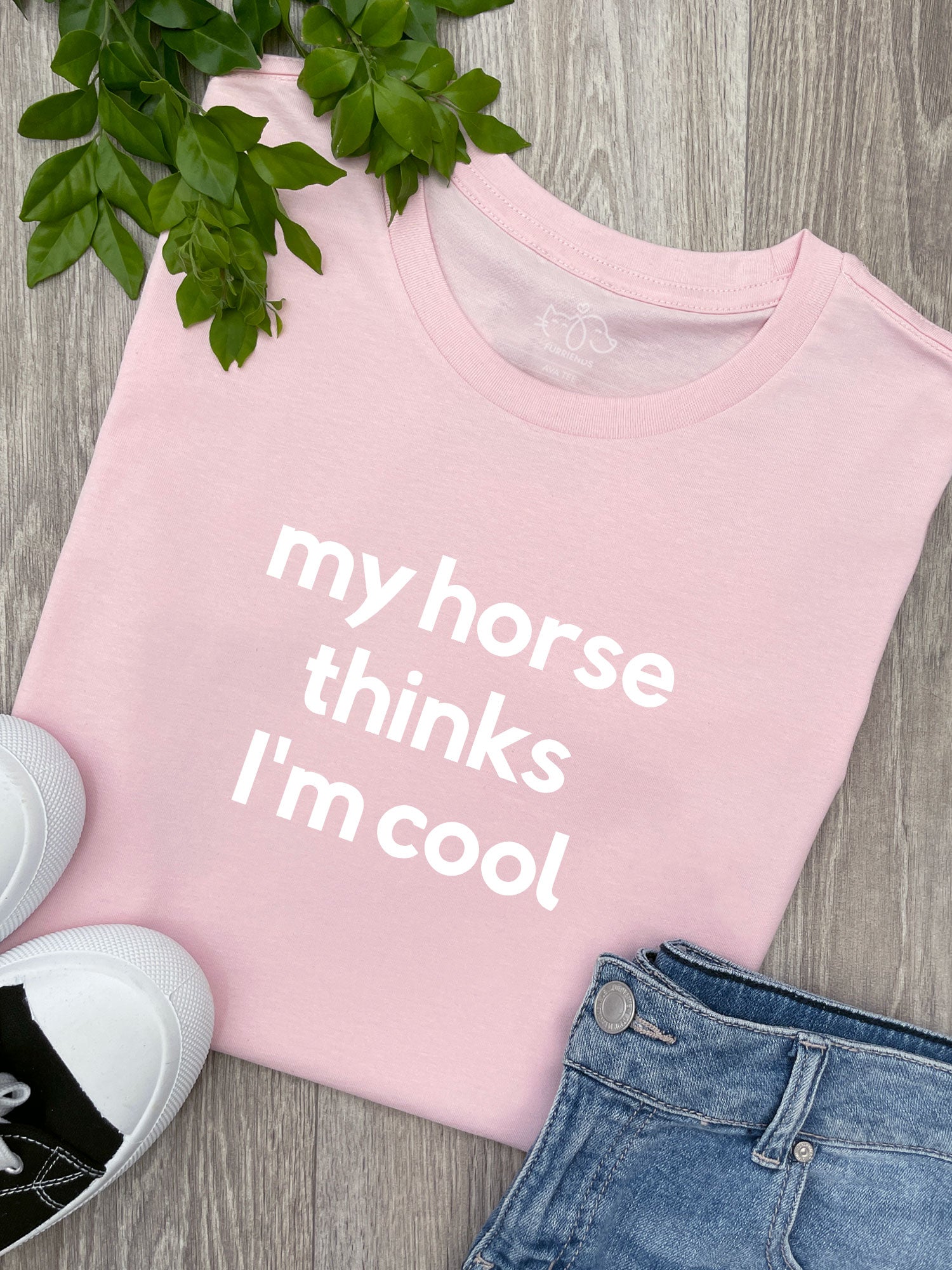 My Horse Thinks I'm Cool Ava Women's Regular Fit Tee