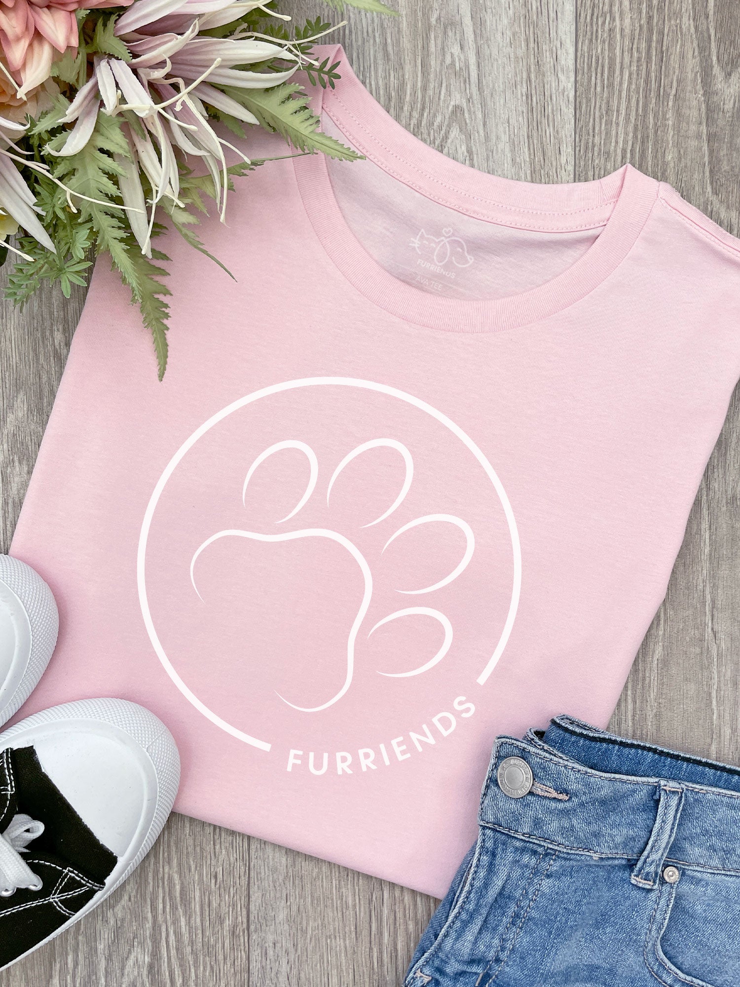 Paw Print Ava Women's Regular Fit Tee