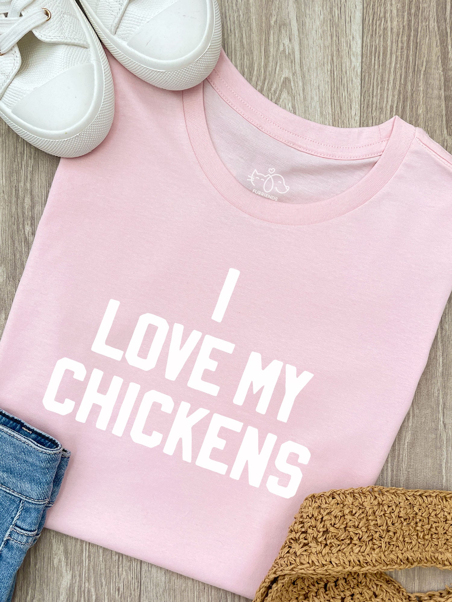 I Love My Chickens Ava Women's Regular Fit Tee