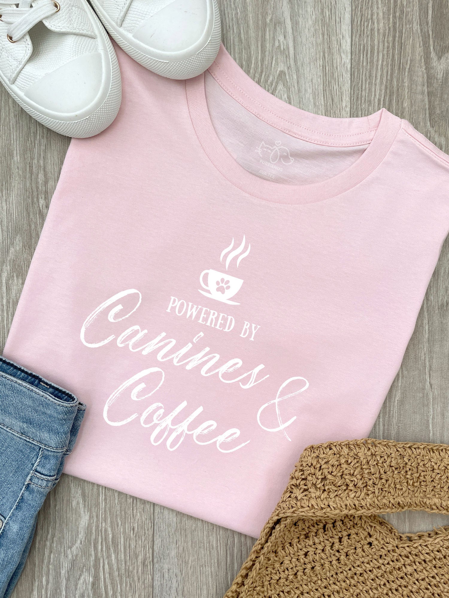 Canines & Coffee Ava Women's Regular Fit Tee