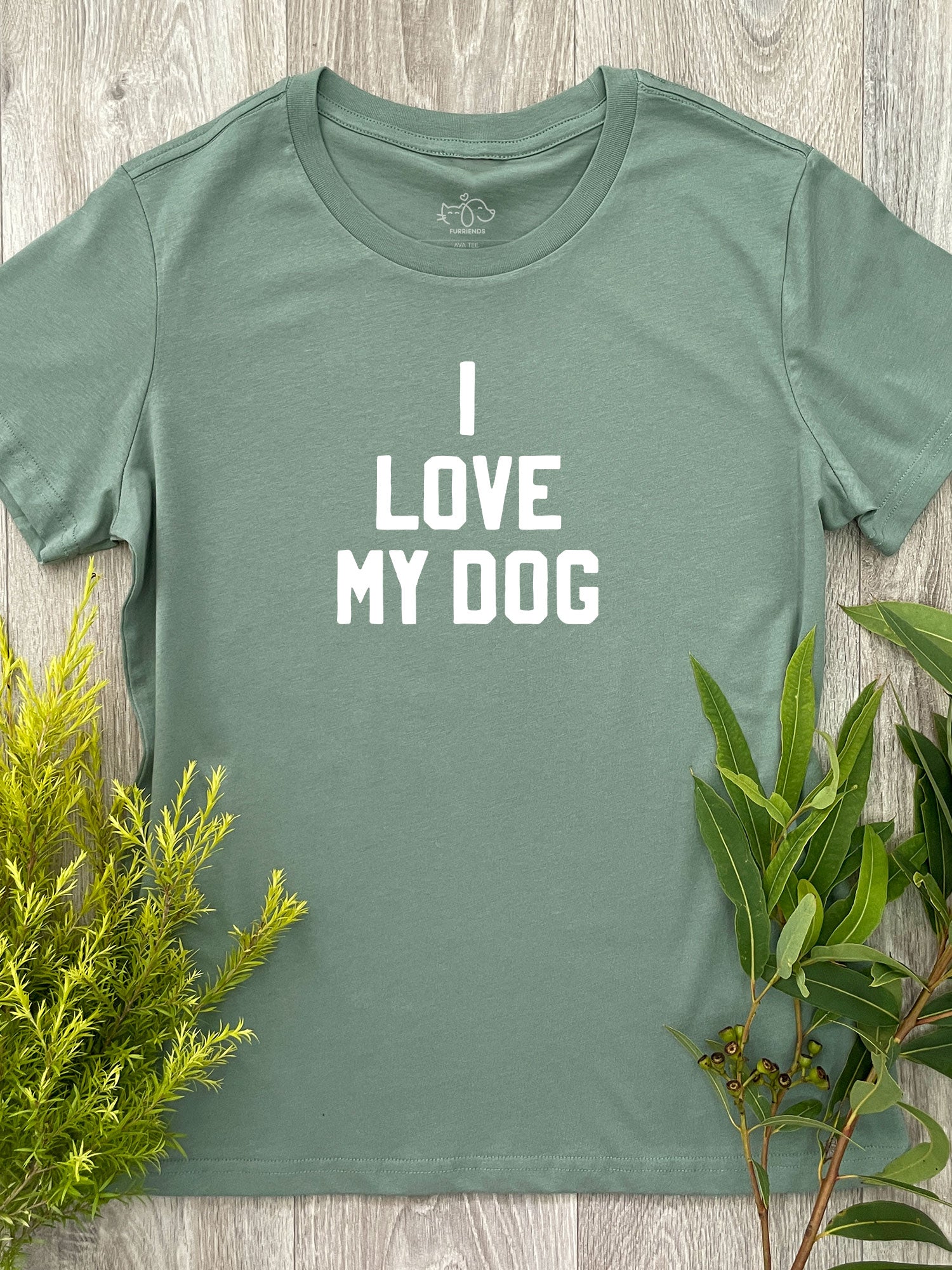 I Love My Dog Ava Women's Regular Fit Tee