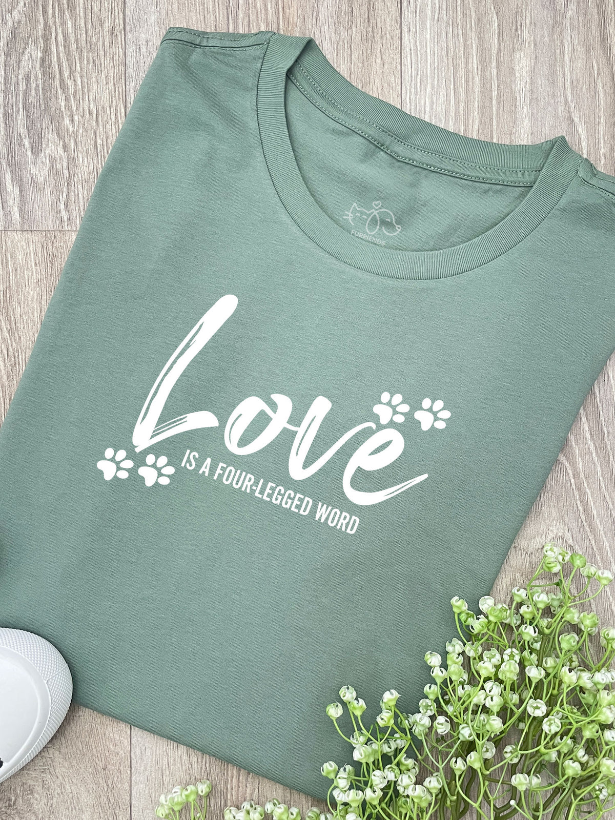 Love Is A Four-Legged Word Ava Women&#39;s Regular Fit Tee