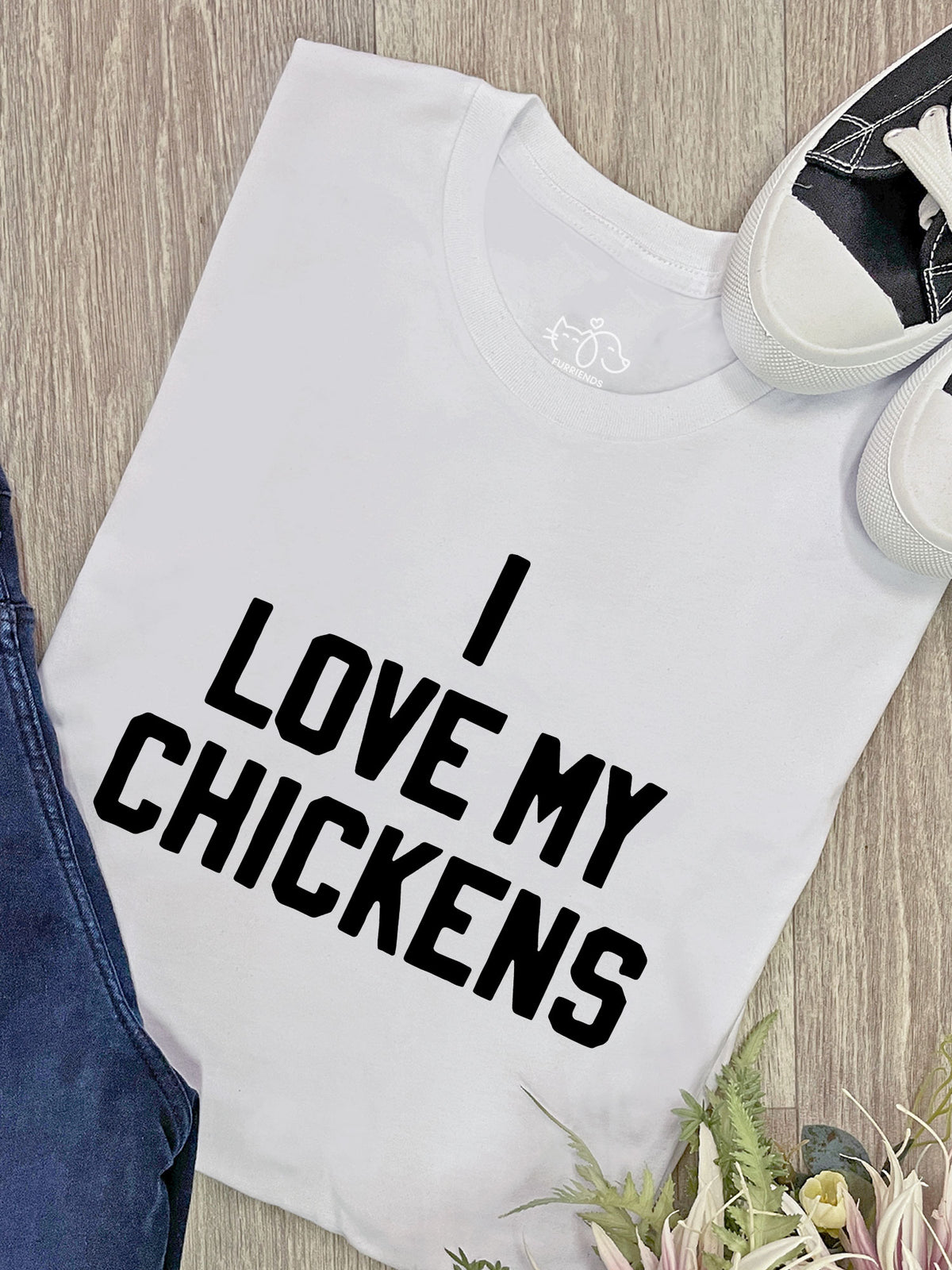 I Love My Chickens Ava Women&#39;s Regular Fit Tee