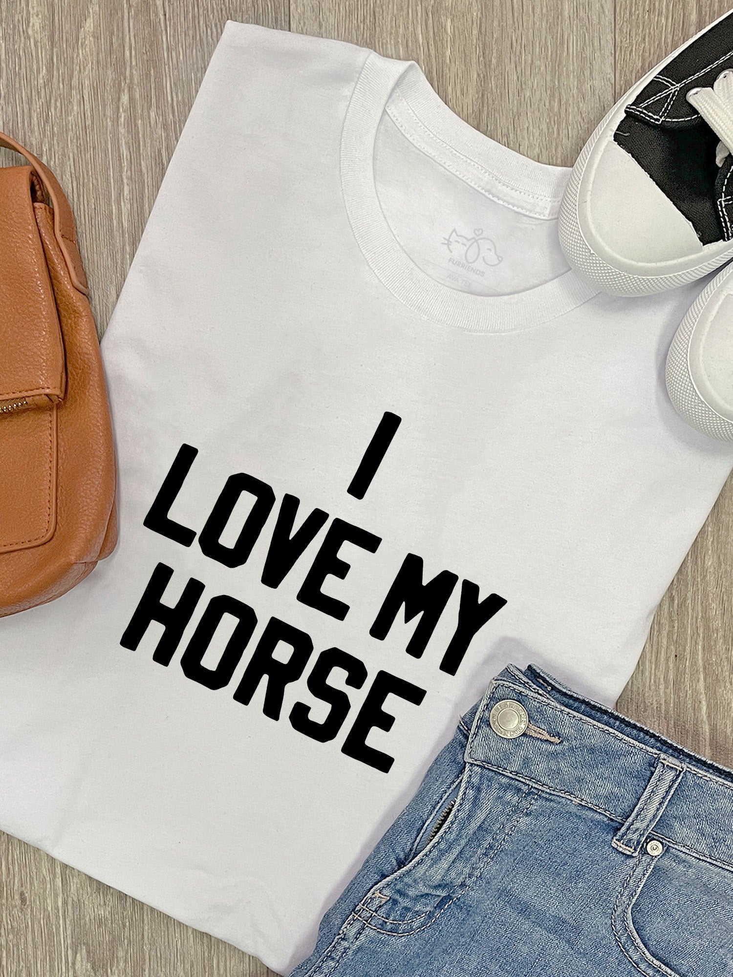 I Love My Horse Ava Women's Regular Fit Tee