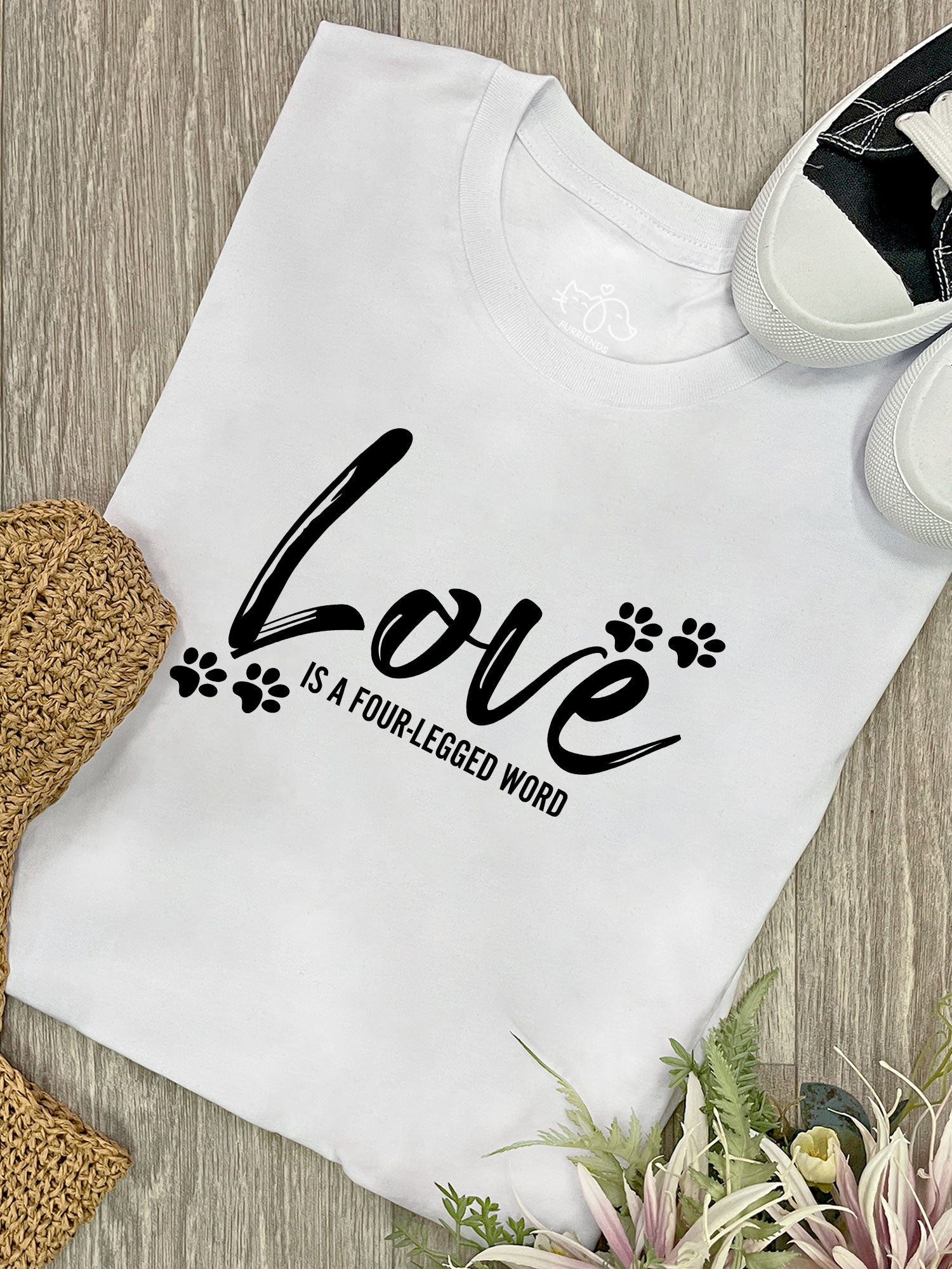 Love Is A Four-Legged Word Ava Women's Regular Fit Tee