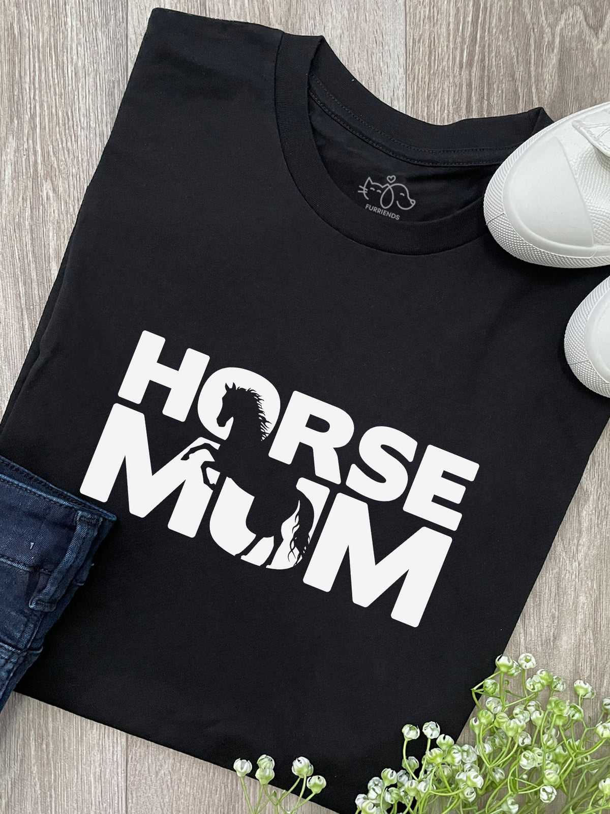 Horse Mum Silhouette Ava Women&#39;s Regular Fit Tee