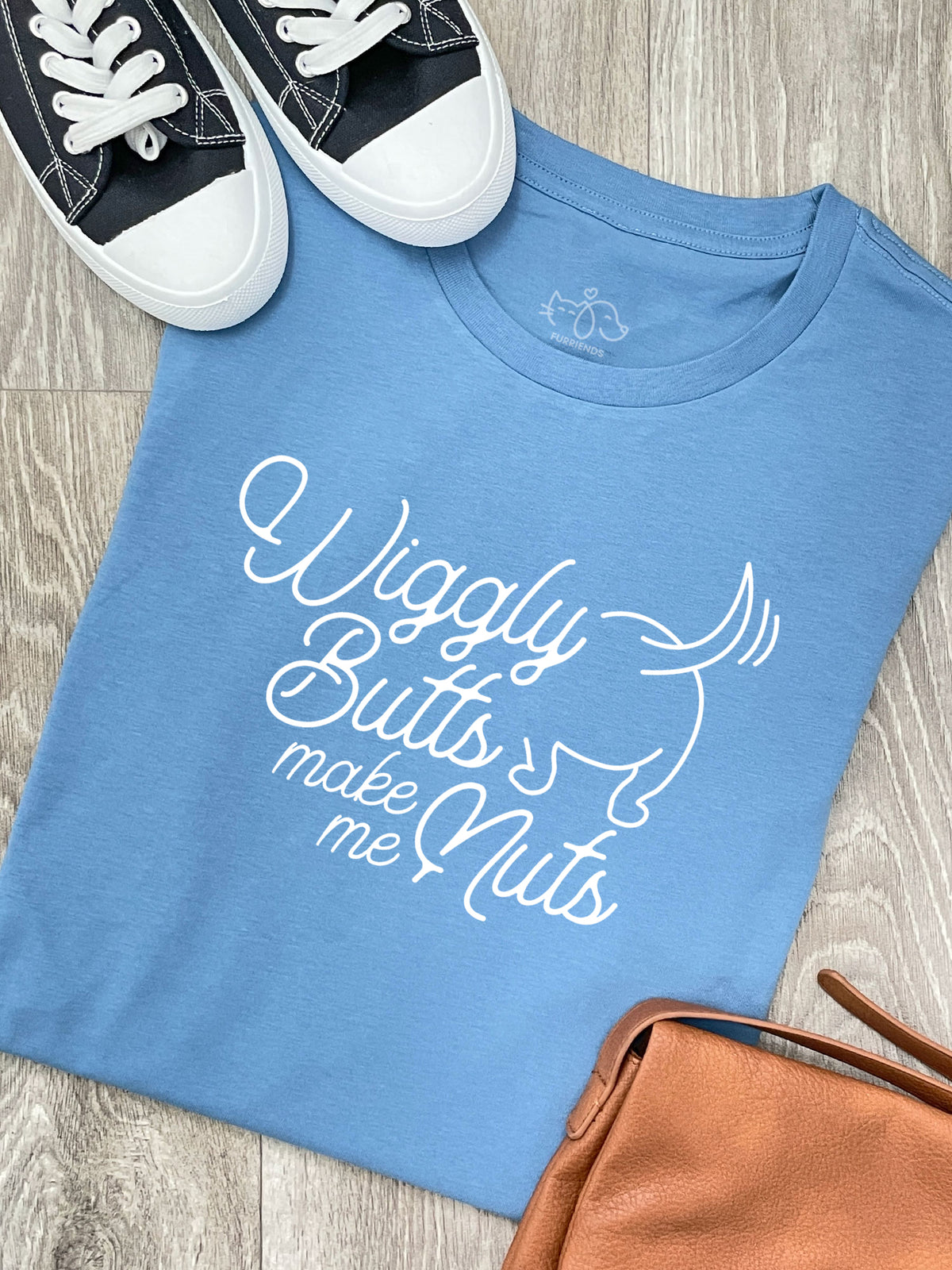 Wiggly Butts Make Me Nuts Ava Women&#39;s Regular Fit Tee