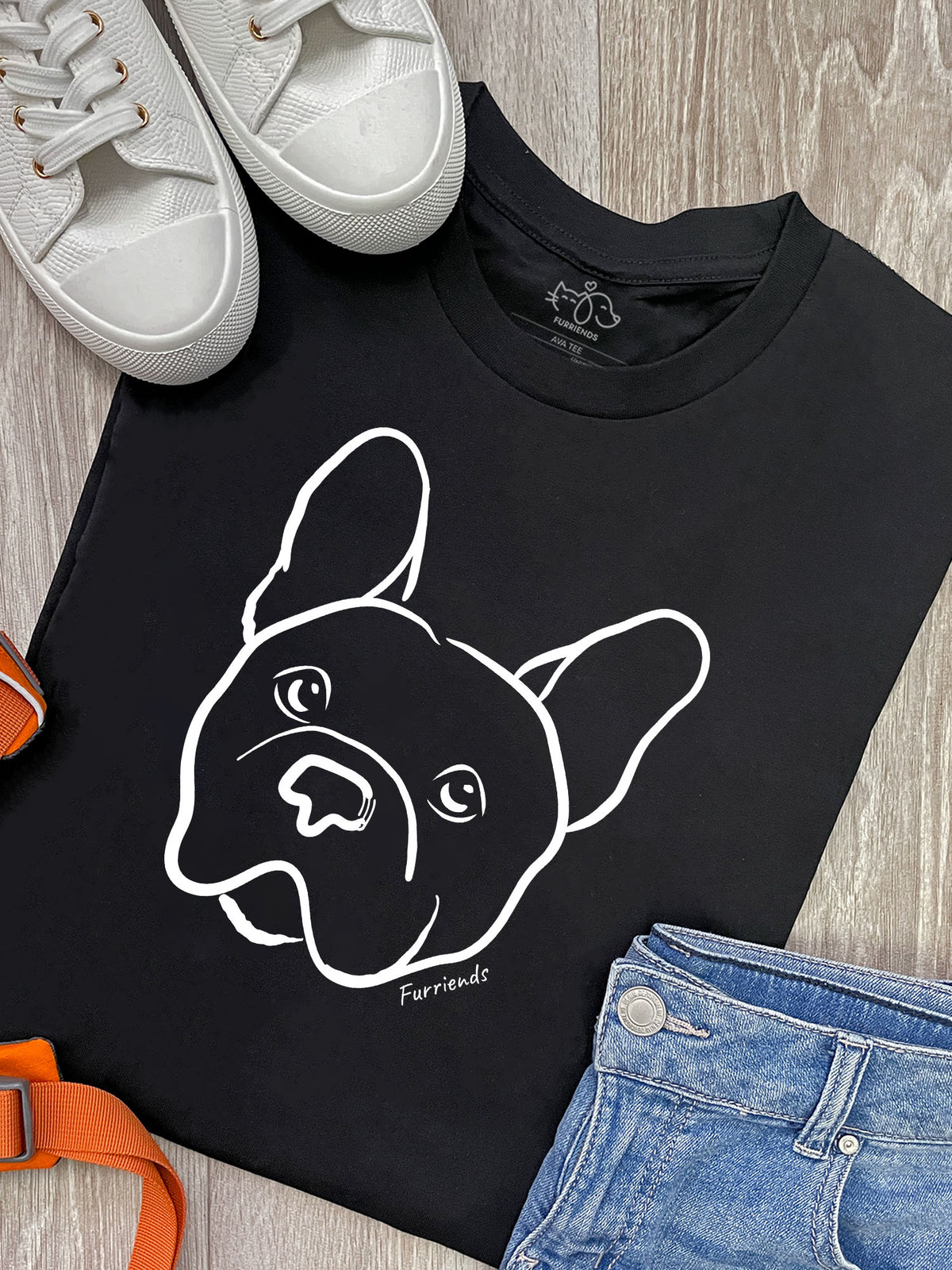 French Bulldog Ava Women&#39;s Regular Fit Tee