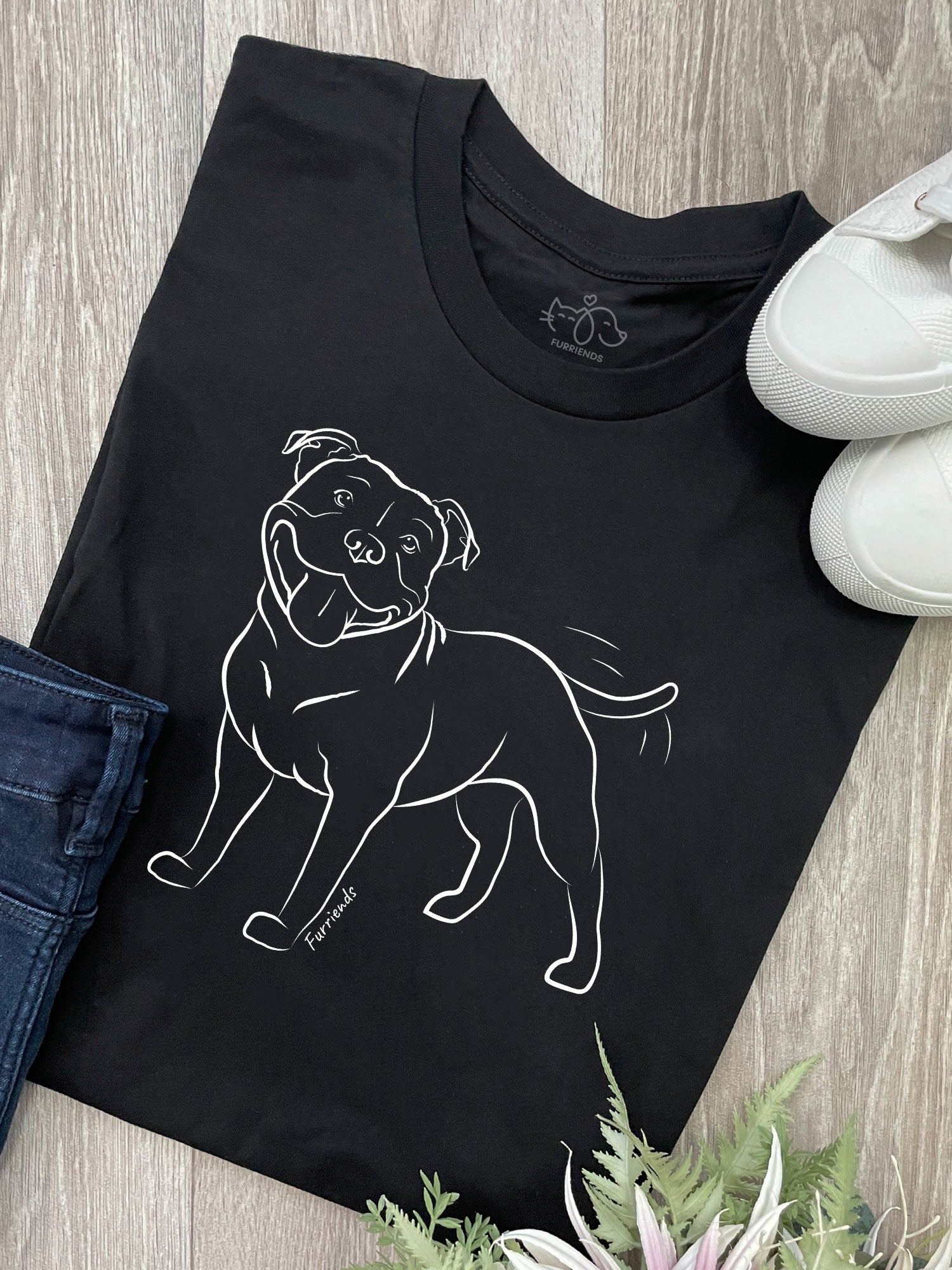 Staffordshire Bull Terrier Ava Women's Regular Fit Tee