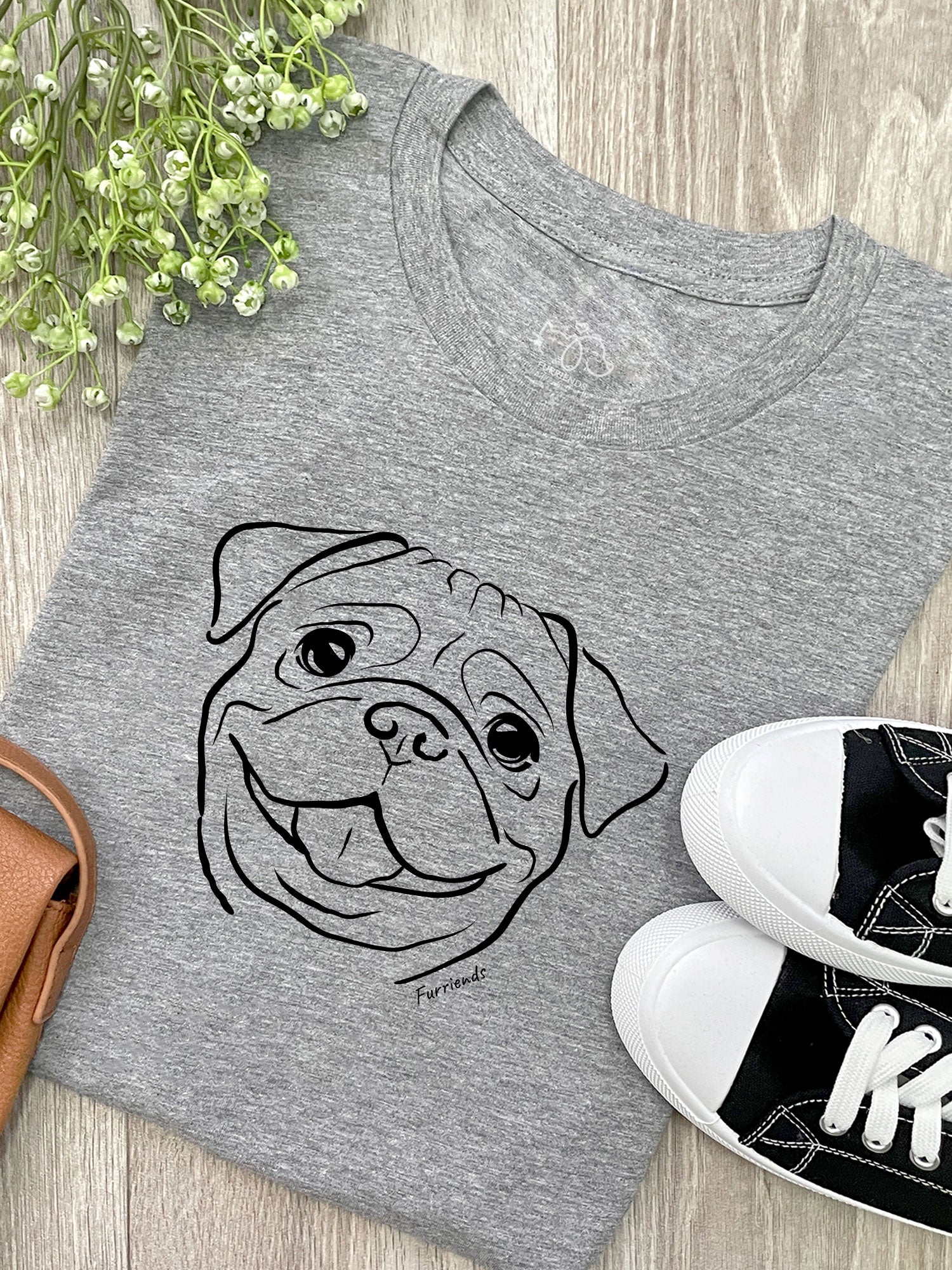 Pug Ava Women's Regular Fit Tee