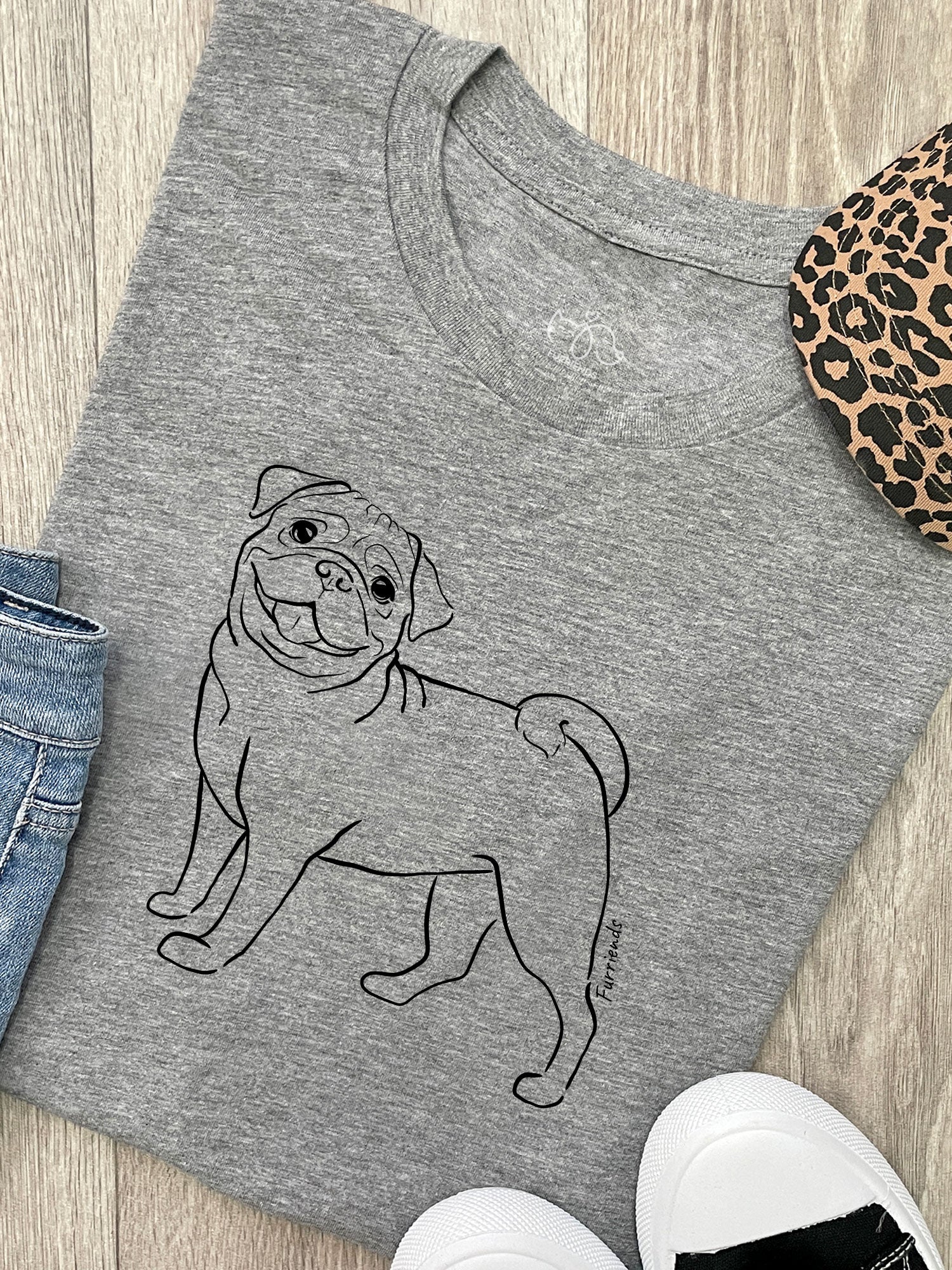 Pug Ava Women's Regular Fit Tee